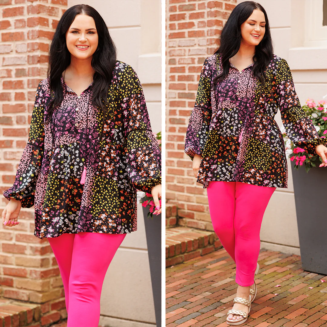 Dazzling Lights Top, Black - Giverhouse