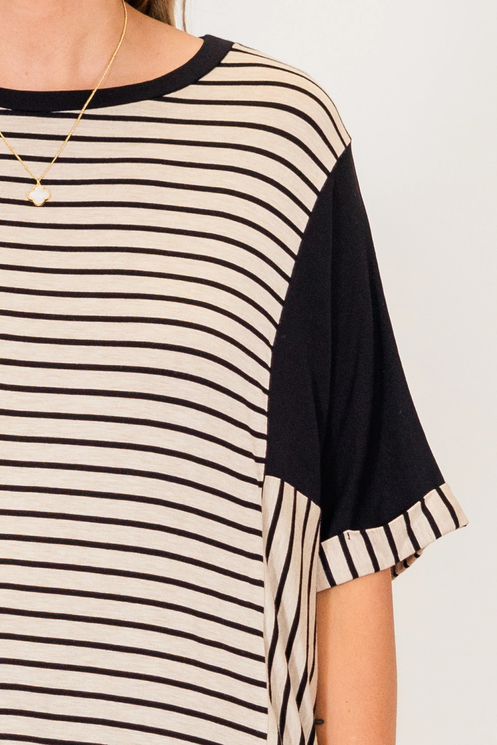 Heavy On My Mind Top, Black - Giverhouse