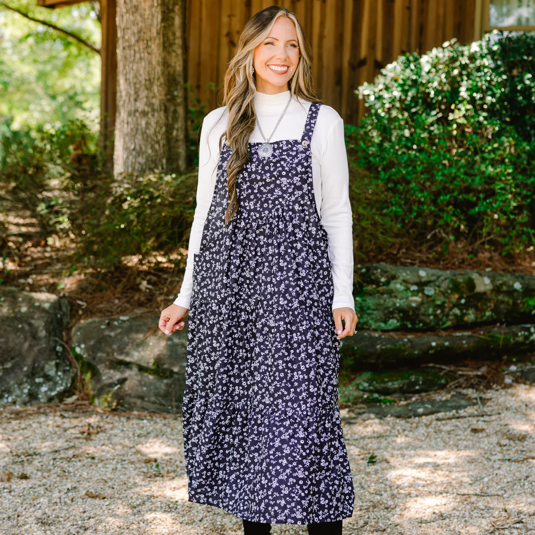 Got To Dance Dress, Black Print - Giverhouse