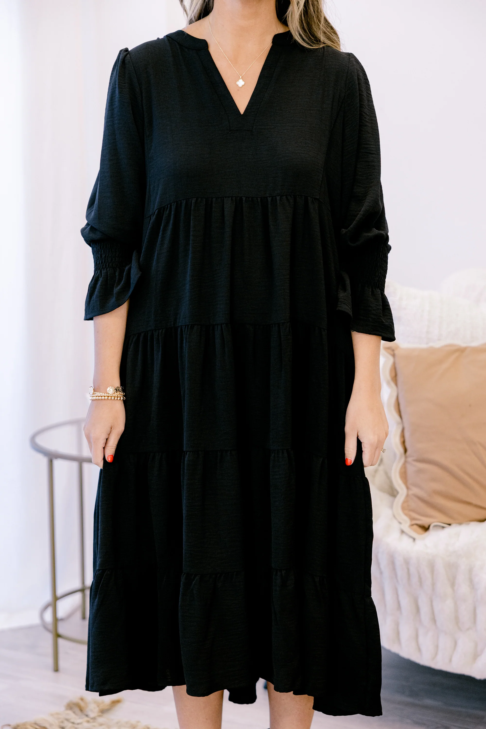 Simply The One Dress, Black - Giverhouse