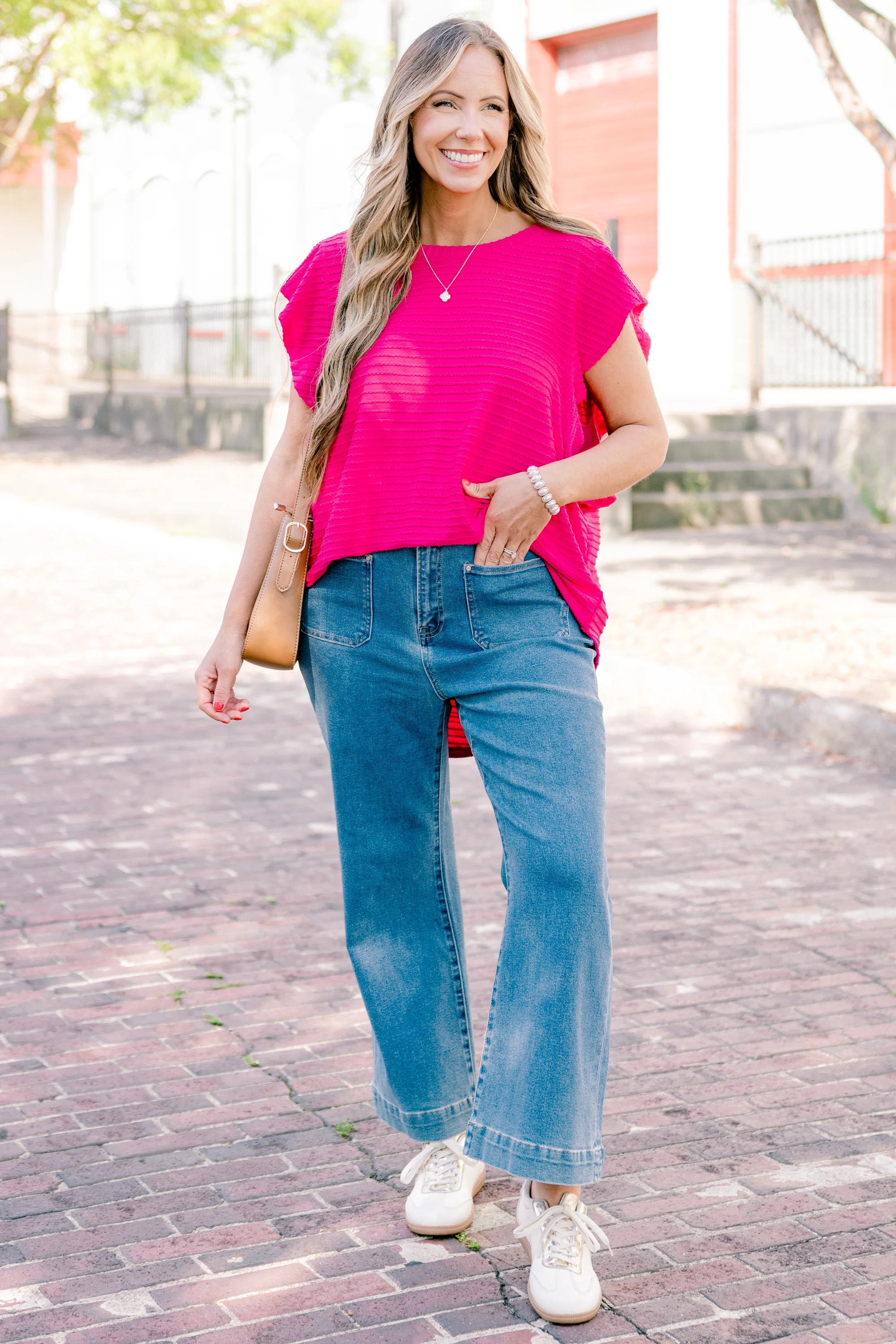 Leave Your Lover Top, Pink - Giverhouse