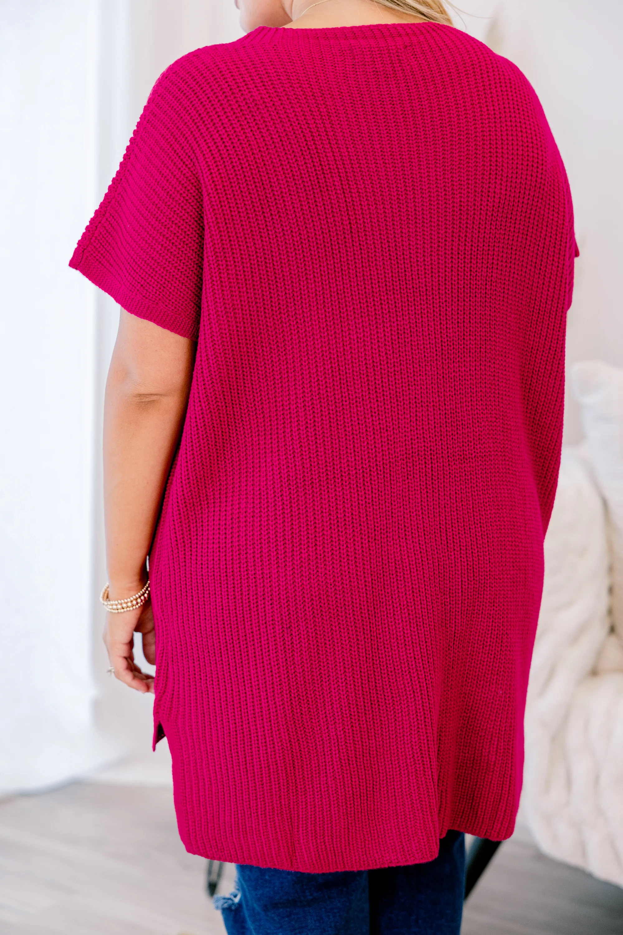 Imagine My World Sweater, Berry - Giverhouse