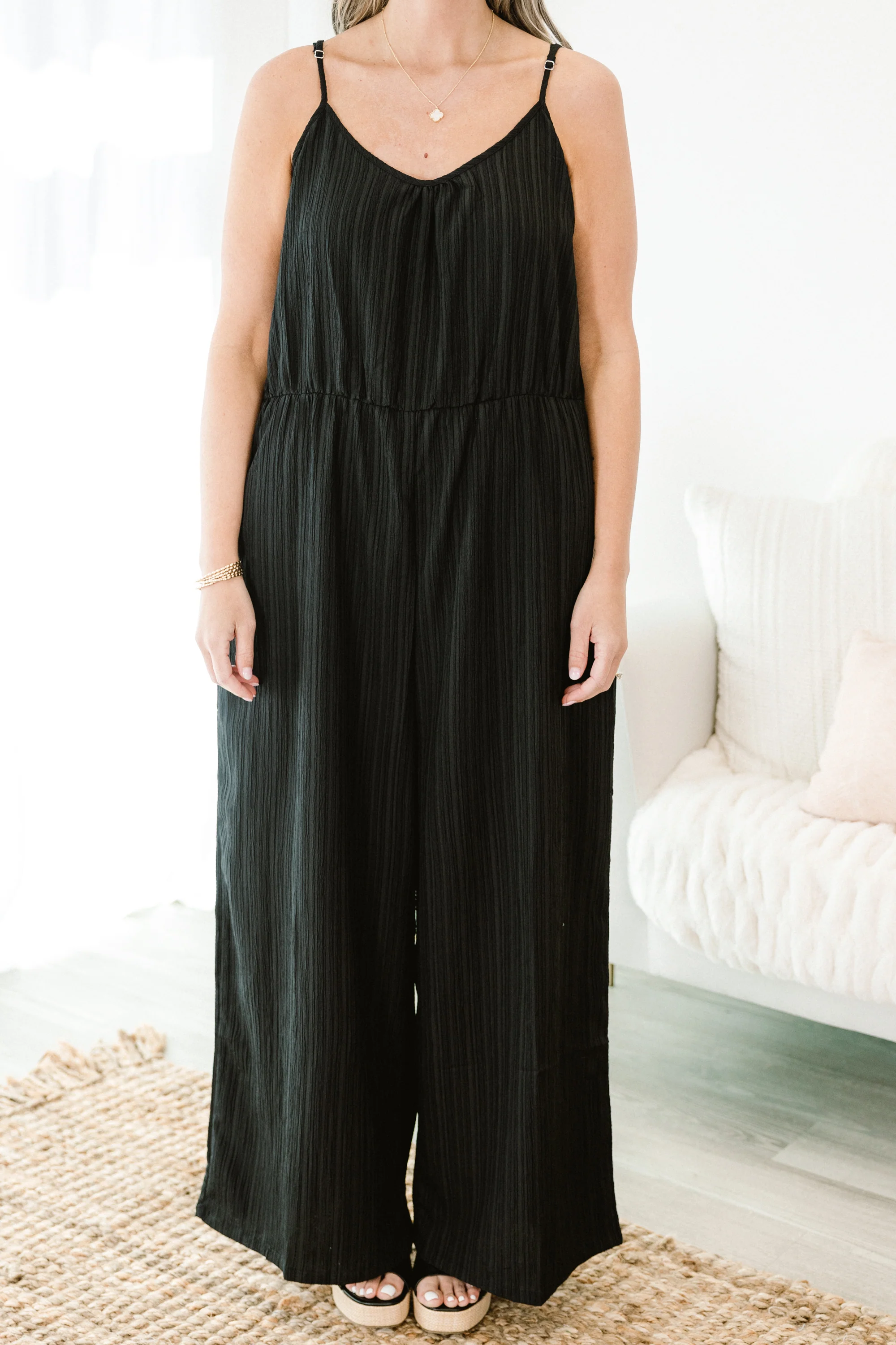 Try And Change My Mind Jumpsuit, Black - Giverhouse