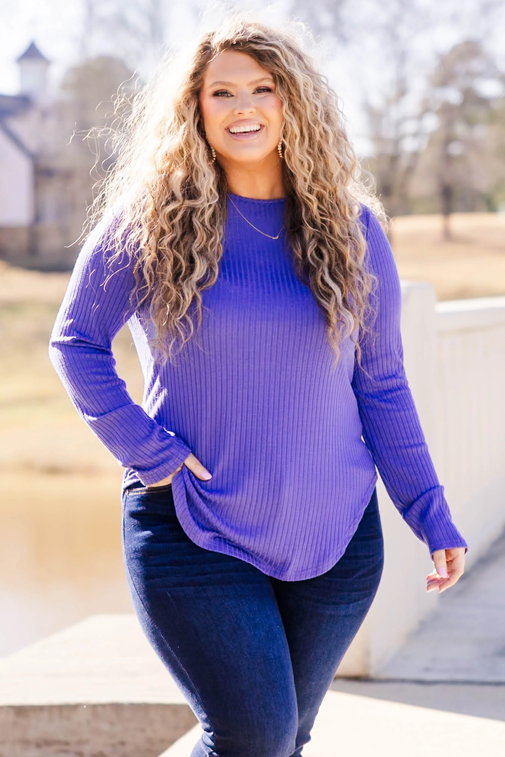 Loving Me Top, Purple - Giverhouse