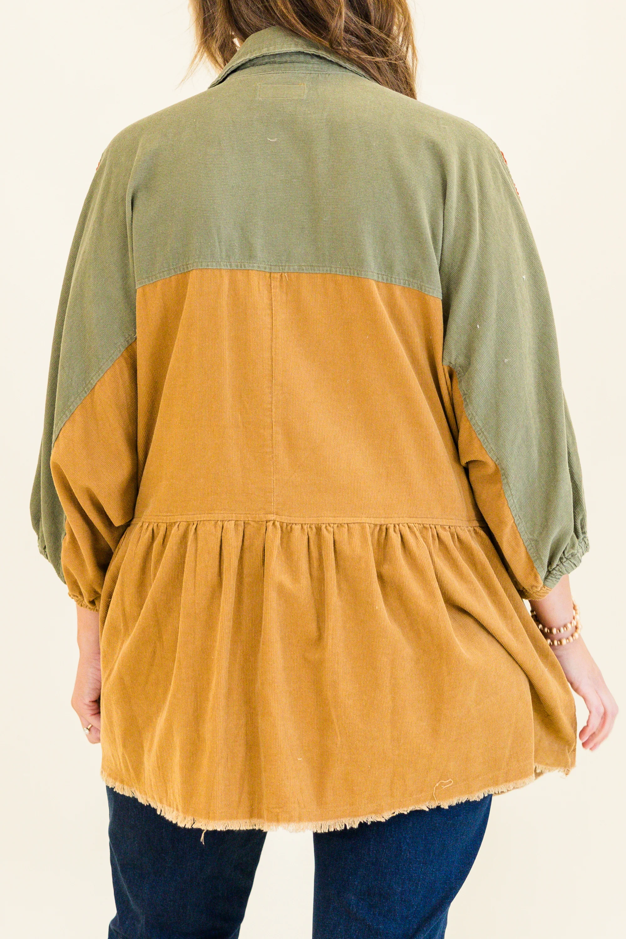 Harvest Hues Shacket, Rust Mix - Giverhouse