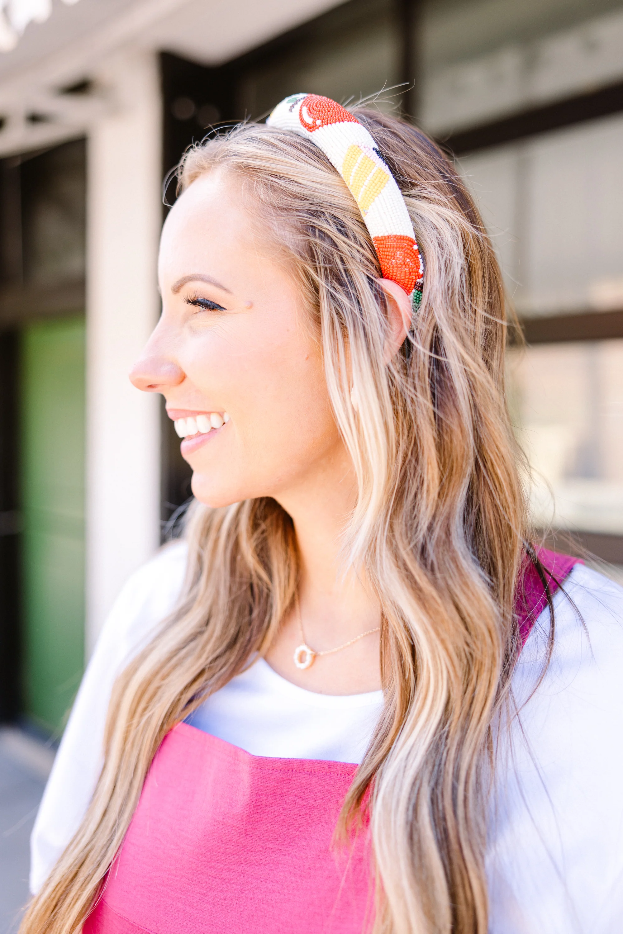Meet Me At The Schoolhouse Headband, Ivory - Giverhouse