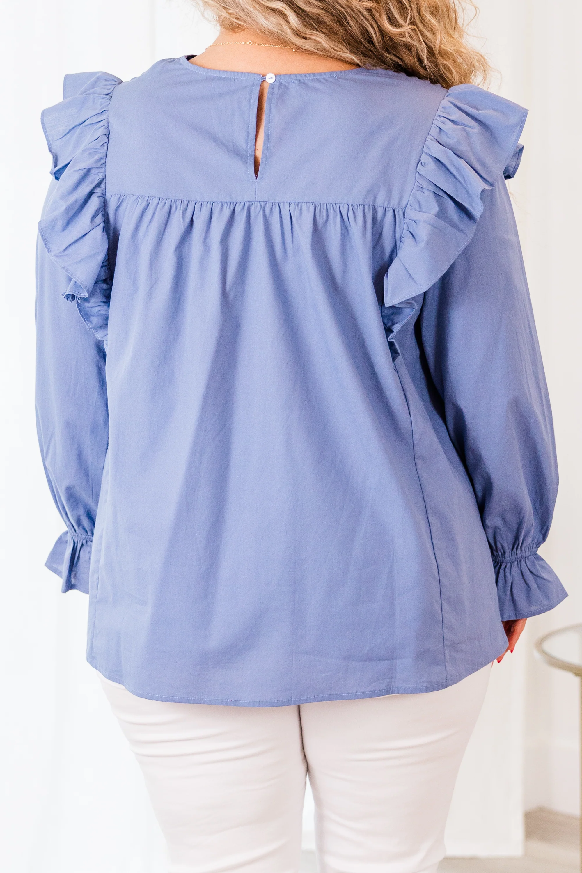 Flutter About Top, Blue - Giverhouse