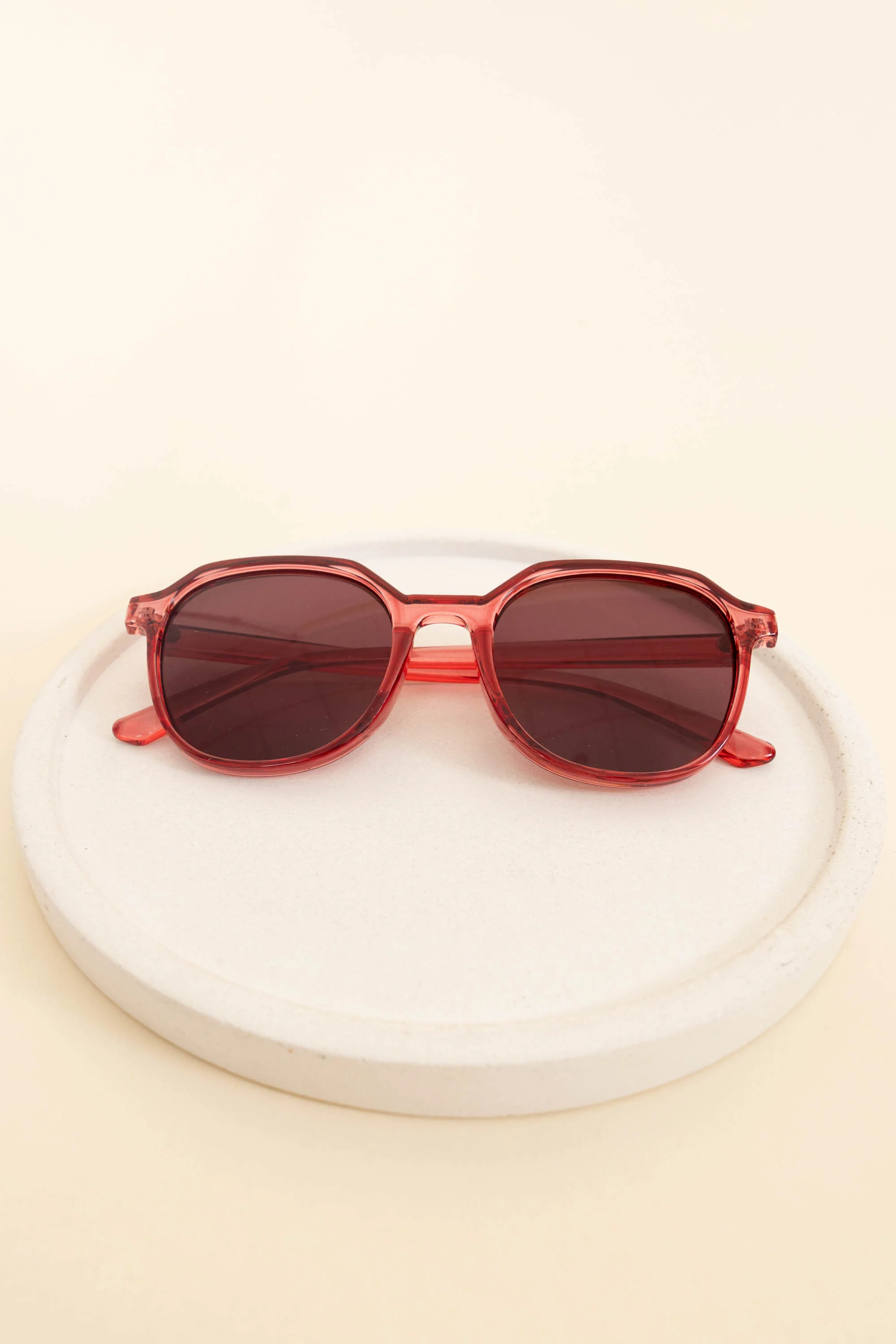 My Love Is Somewhere Else Sunglasses, Pink - Giverhouse