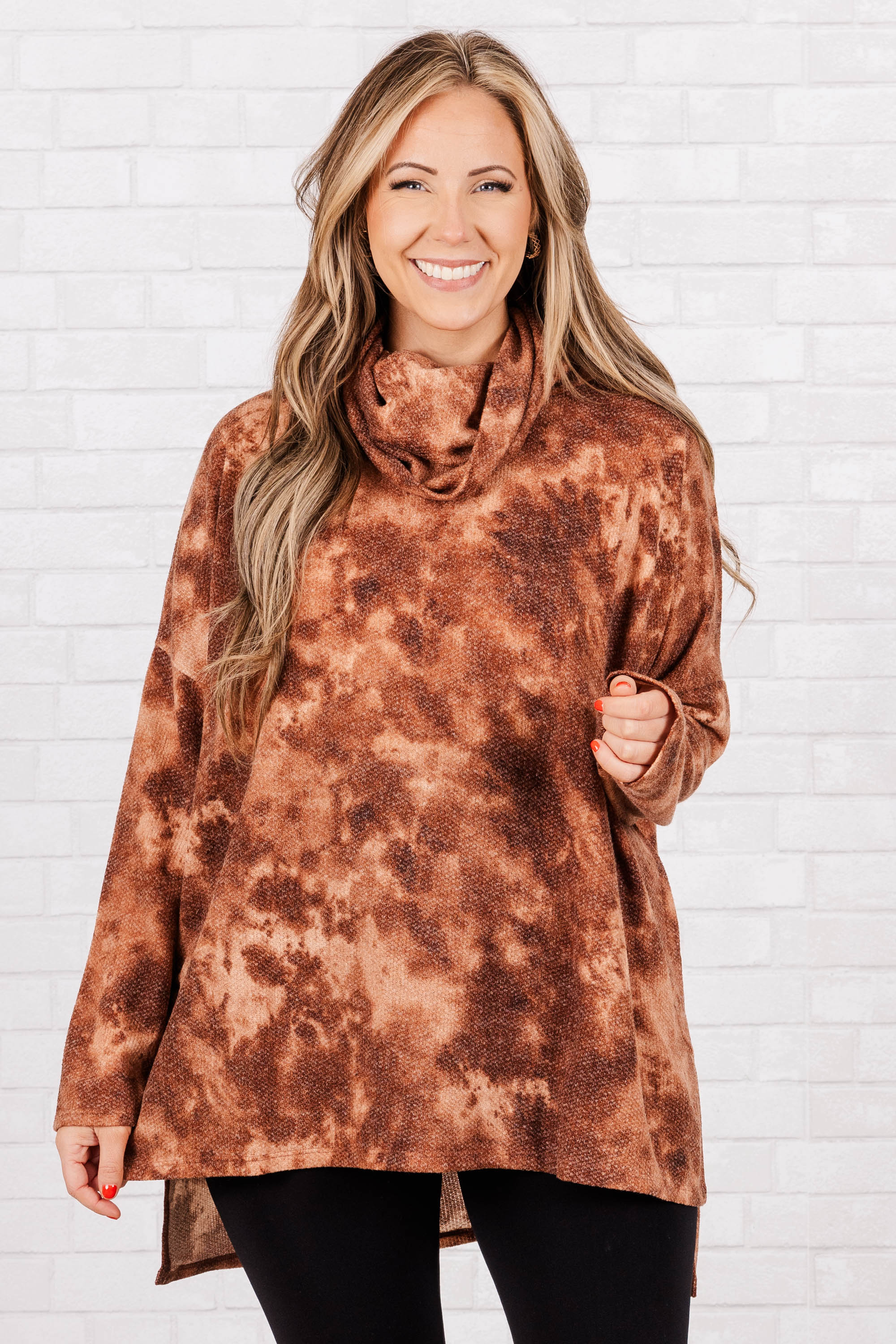 Touches My Soul Top, Cocoa - Giverhouse