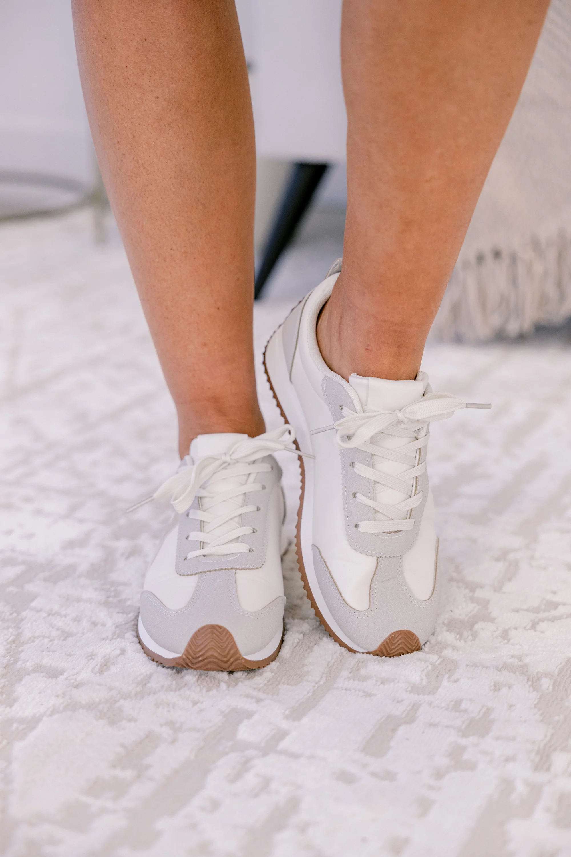 Keep Walking Sneakers, Gold - Giverhouse