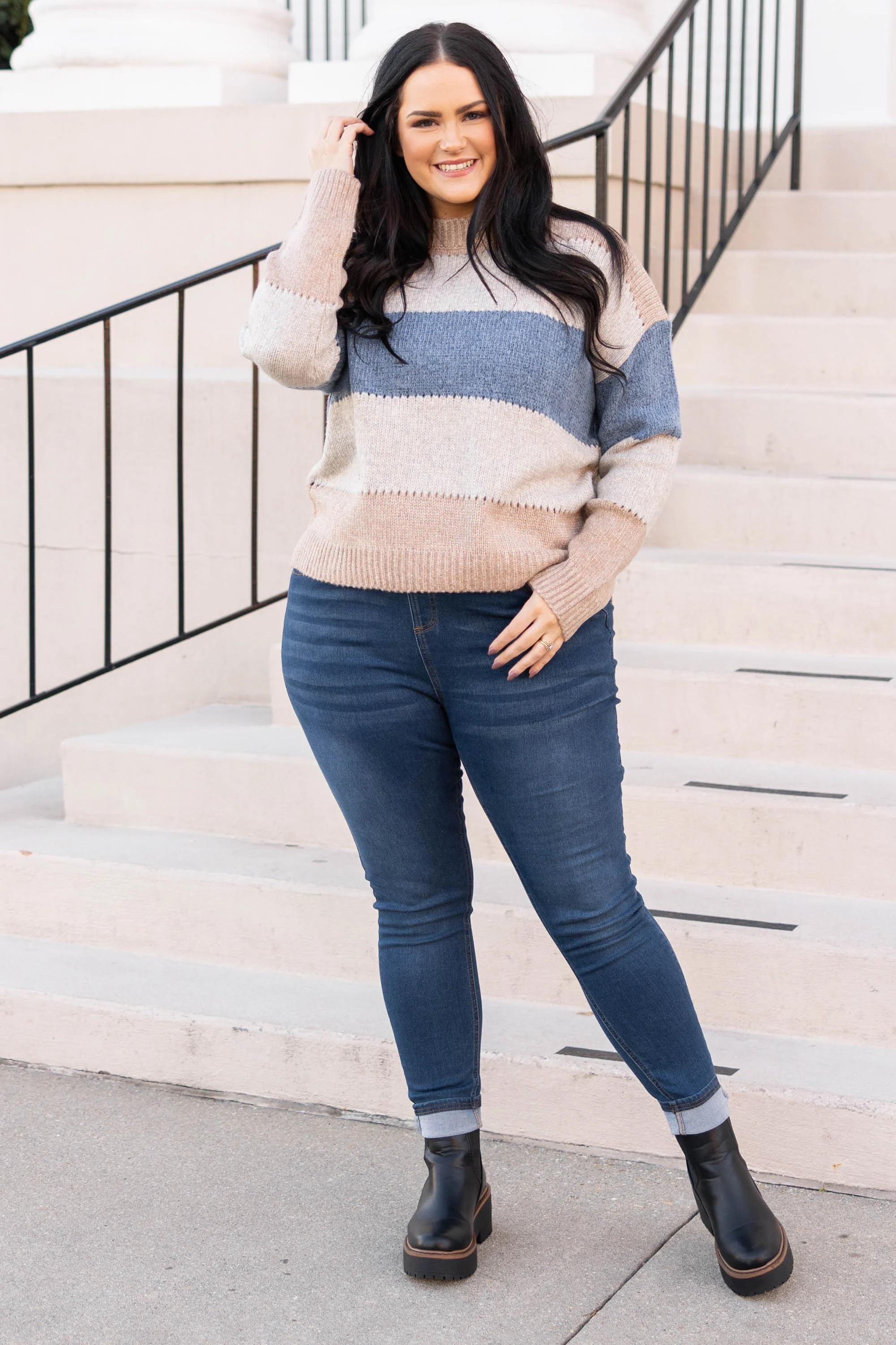 Nothing You Can't Do Sweater, Cream - Giverhouse