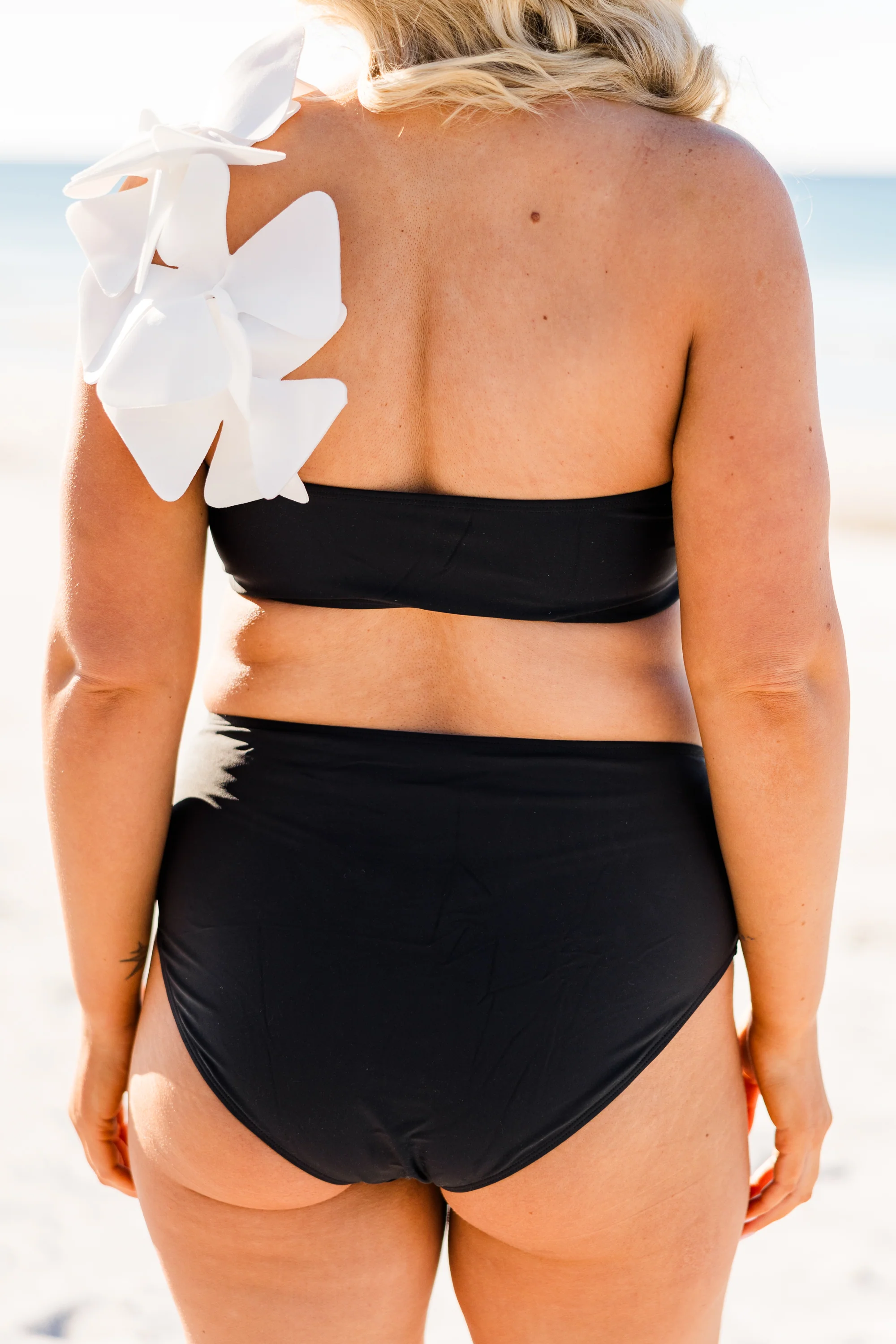 Dream Vacation Swim Bottom, Black - Giverhouse