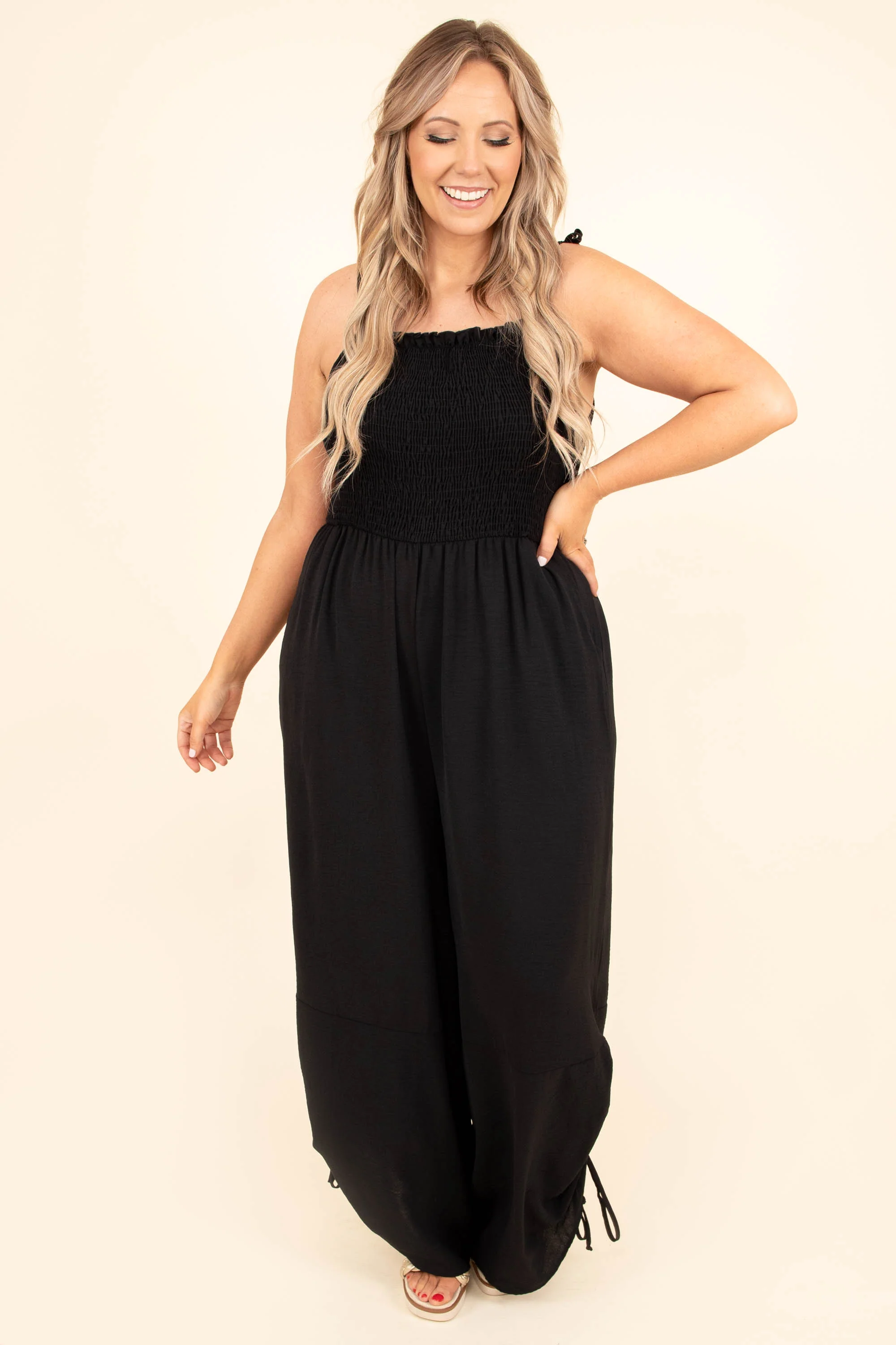 Another Lifetime Jumpsuit, Black - Giverhouse