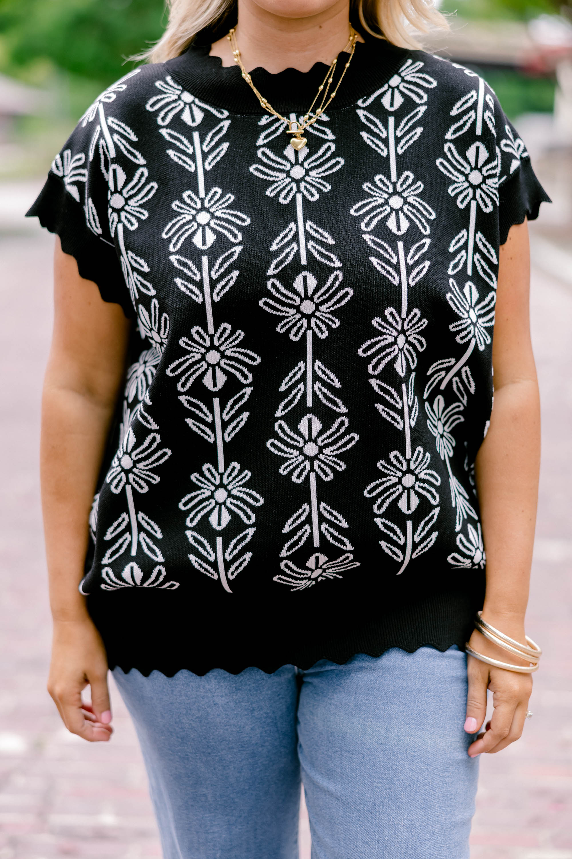 Pure Of Heart Sweater, Black - Giverhouse