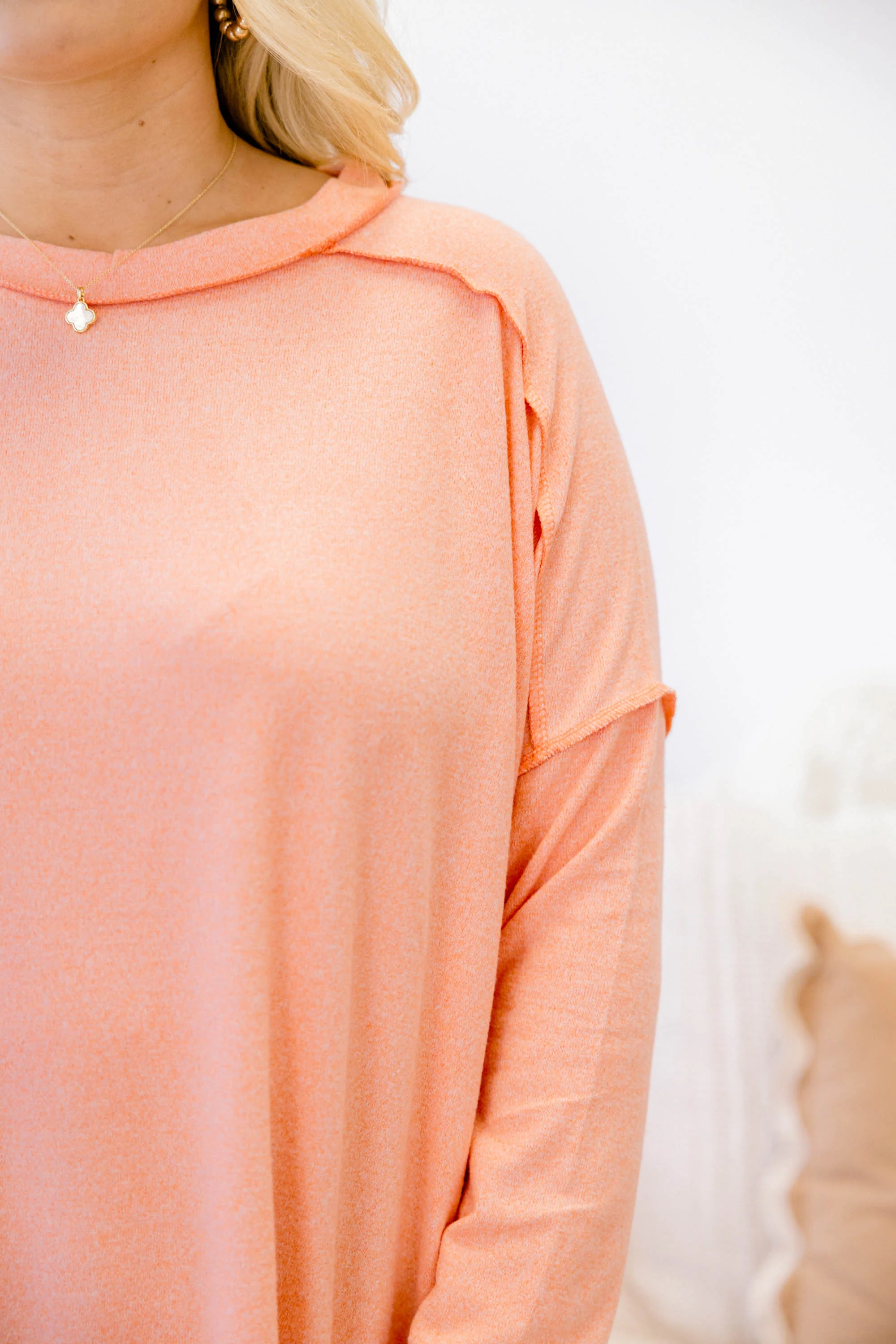 Like It's Nothing Top, Coral - Giverhouse