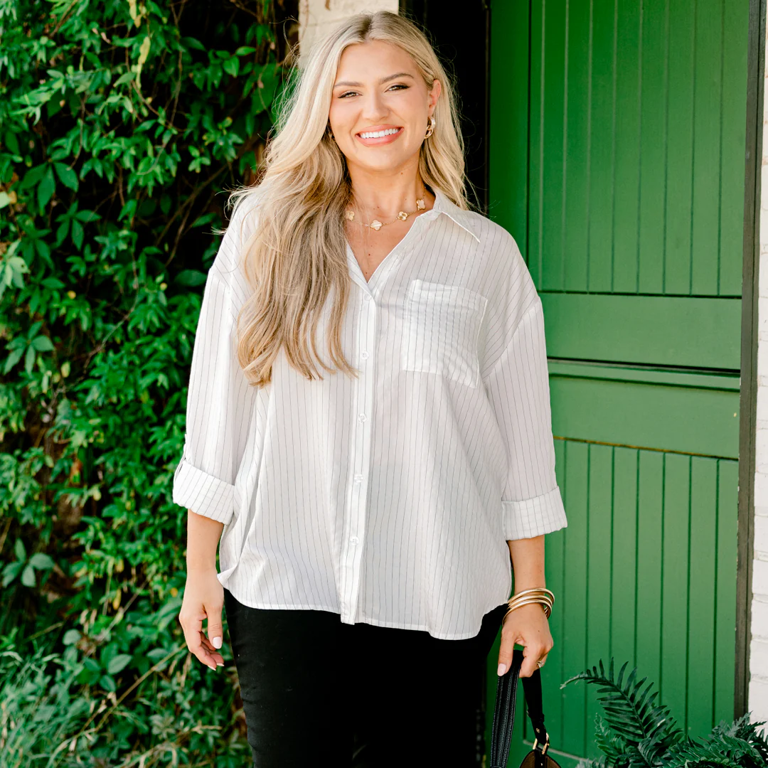 Everything Is Better Top, Off White - Giverhouse