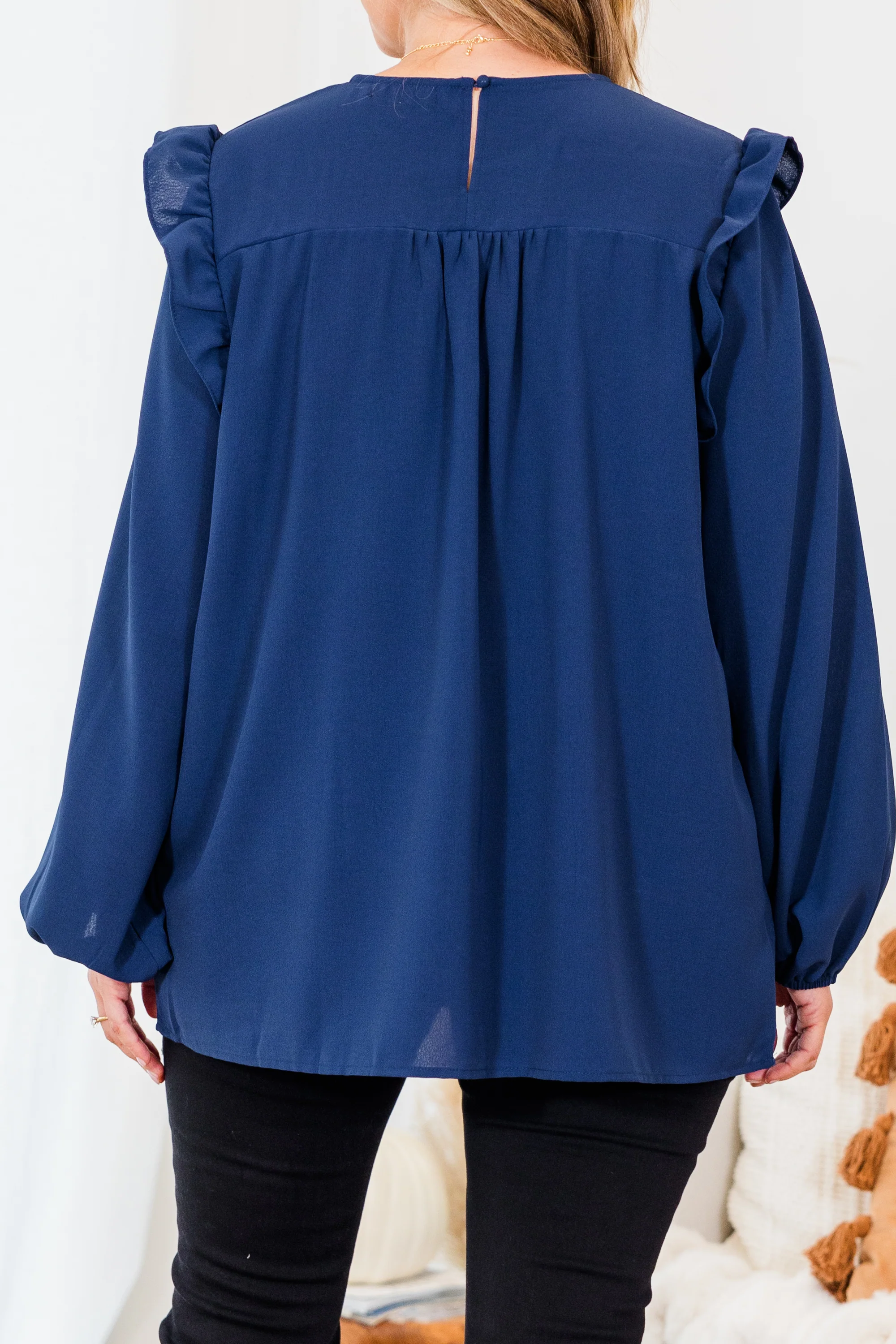 Making More Memories Top, Navy - Giverhouse