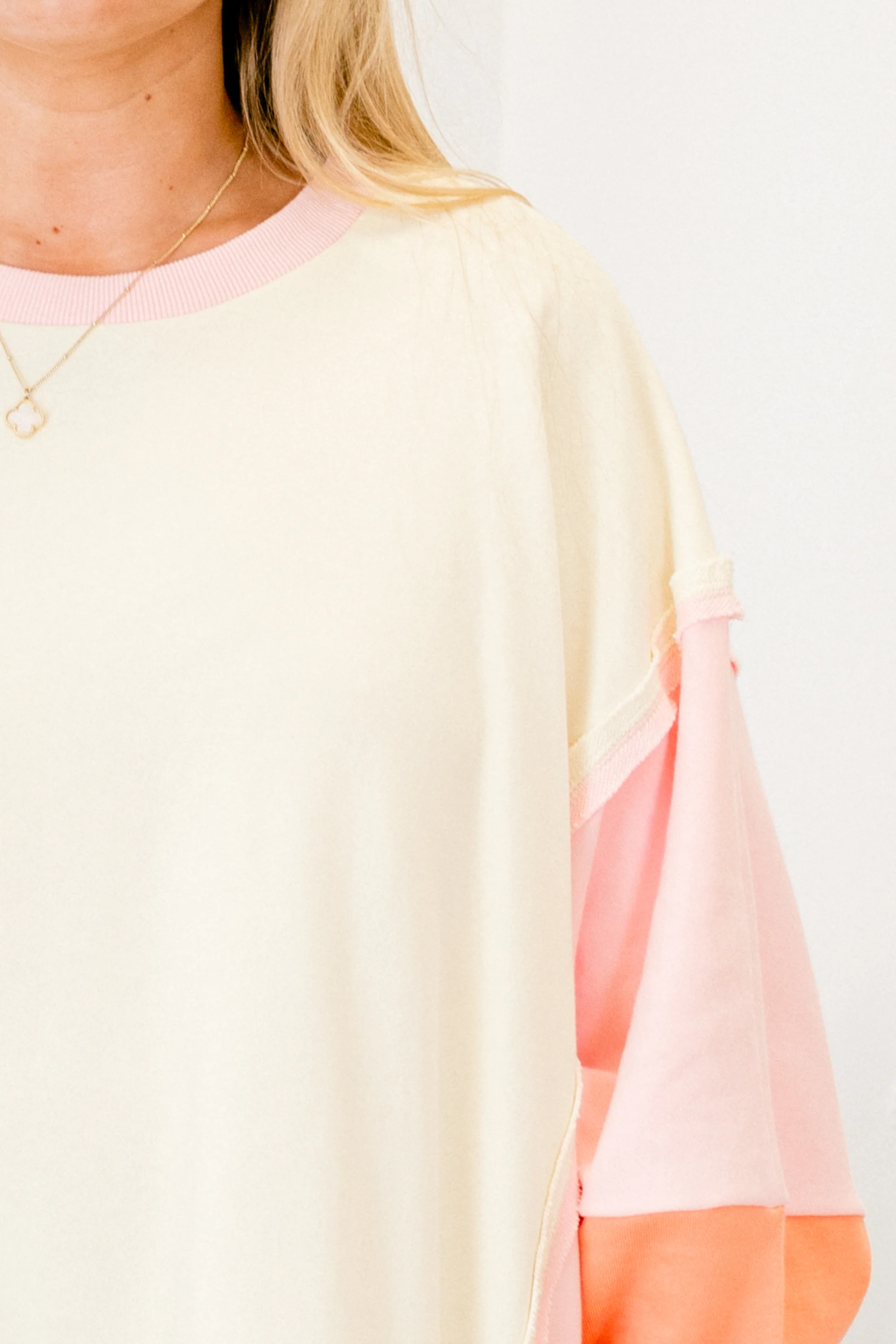 Rising To The Opportunity Pullover, Salmon - Giverhouse