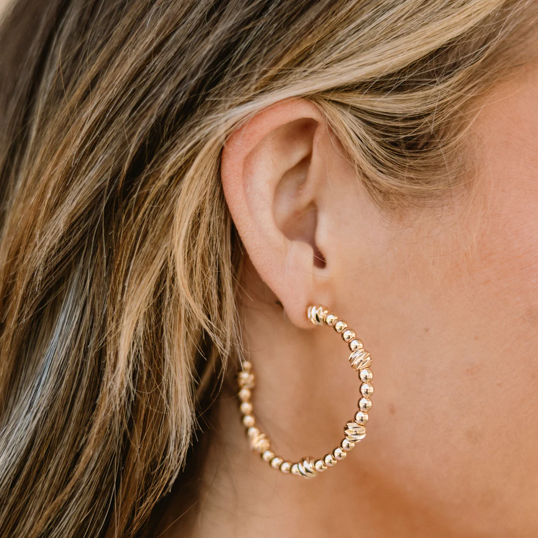 Learn From The Best Earrings, Gold - Giverhouse