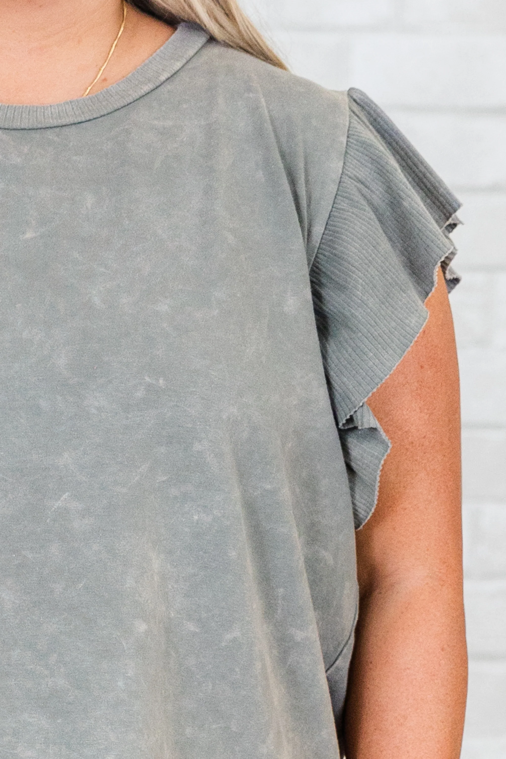 Wild Confidence Top, Charcoal - Giverhouse