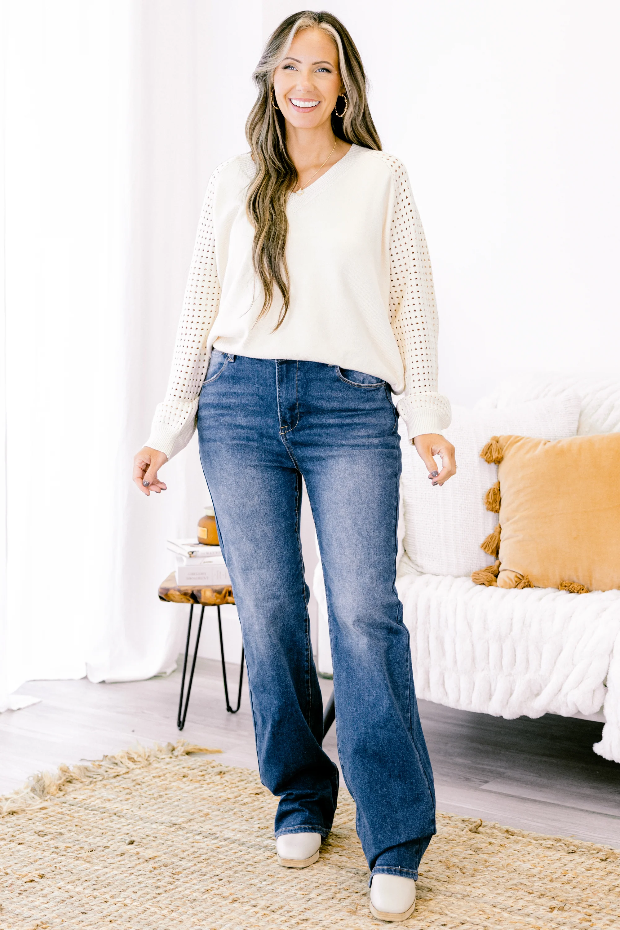 Kind Eyes Jeans, Dark Wash - Giverhouse