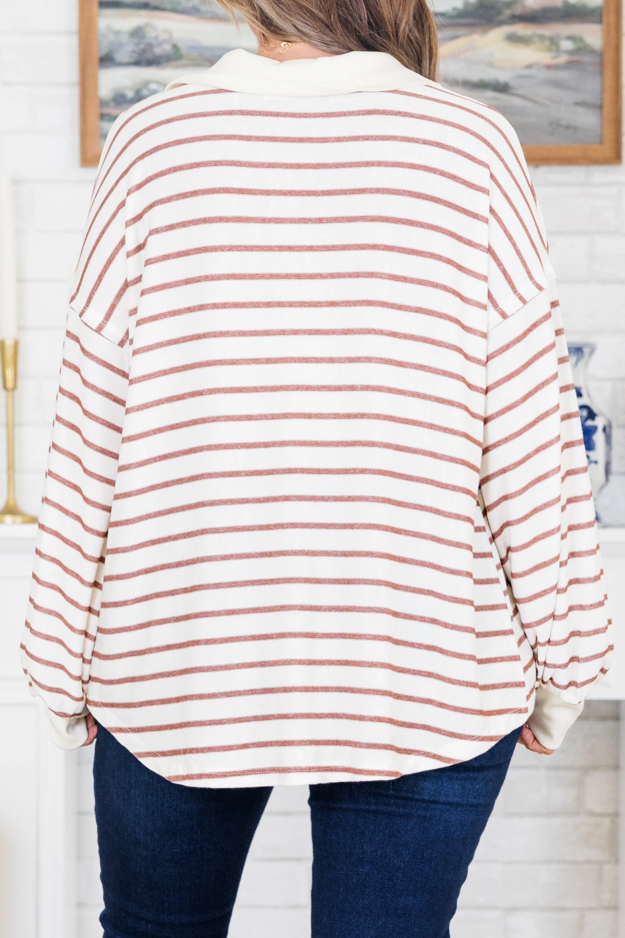 My Wants And Needs Top, Brown - Giverhouse