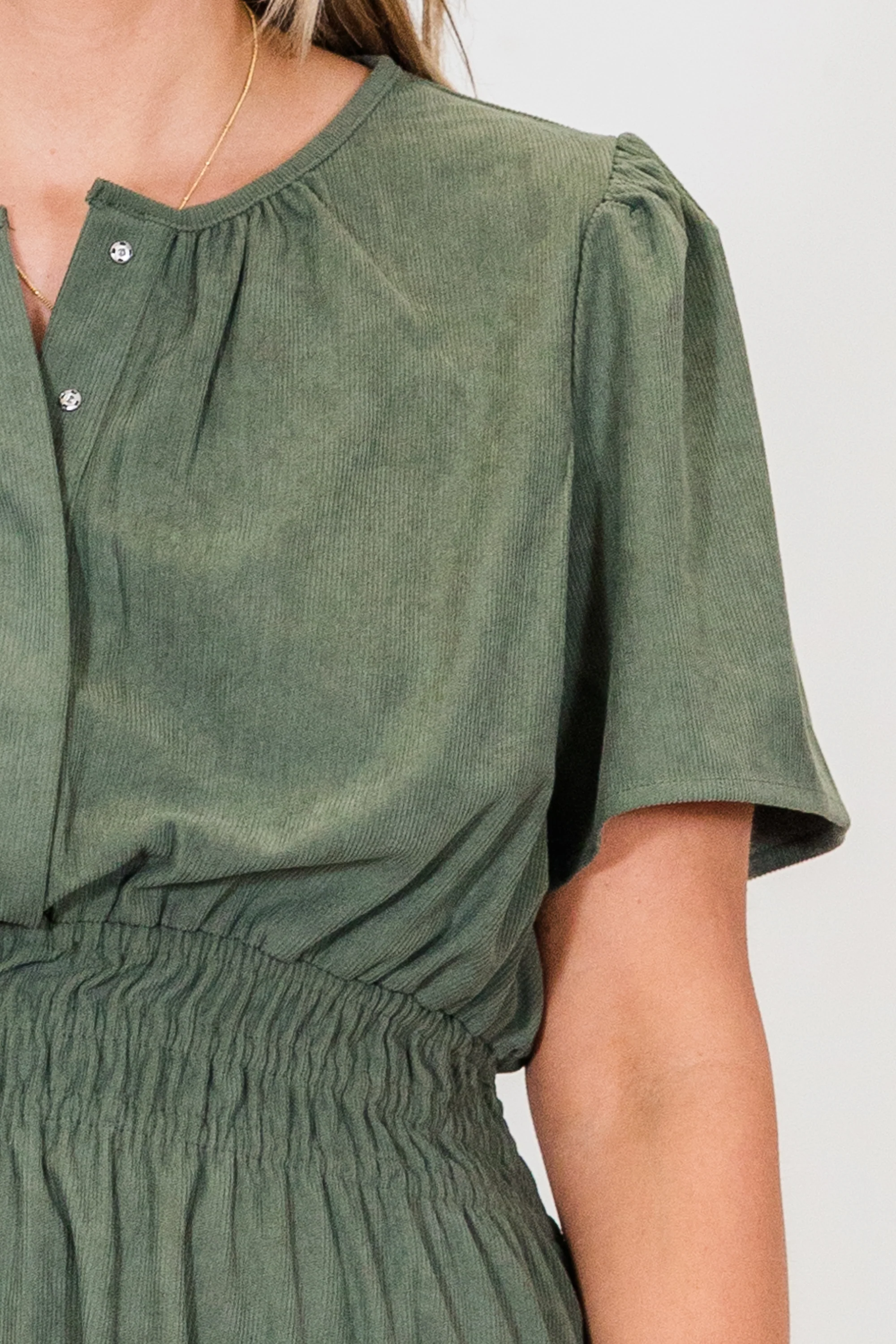 Leaves Changing Dress, Green - Giverhouse