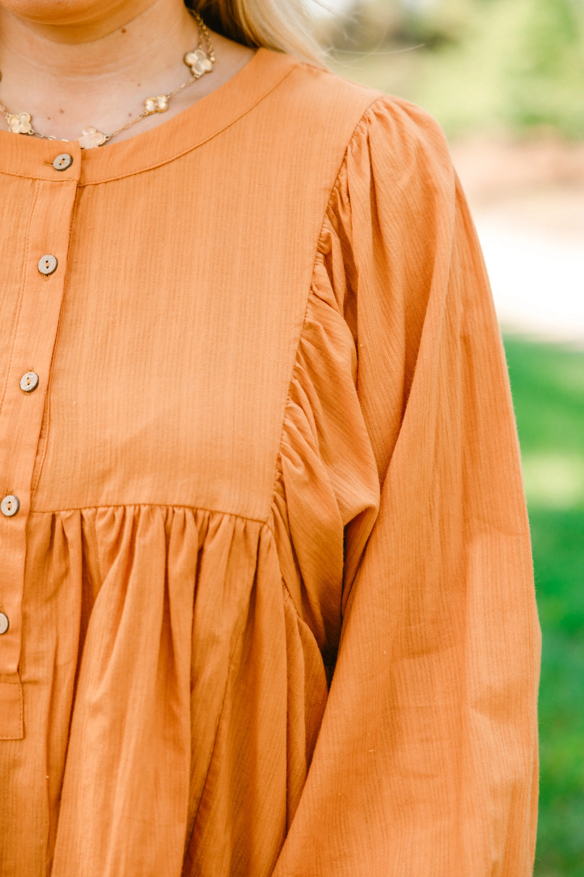 The Sweetest Sound Tunic, Orange - Giverhouse
