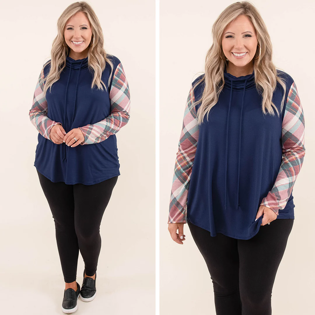 Number One Fan Sweater, Navy - Giverhouse