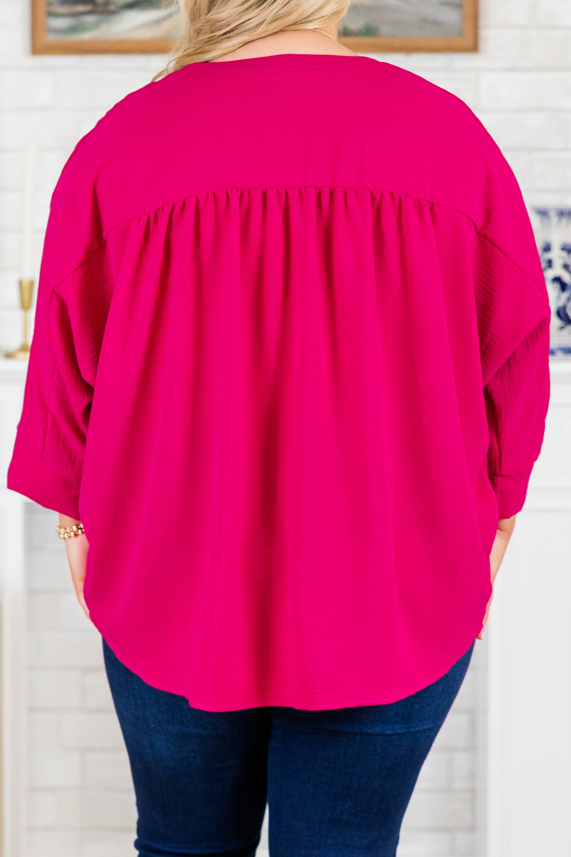 Fond Reflections Top, Pink - Giverhouse