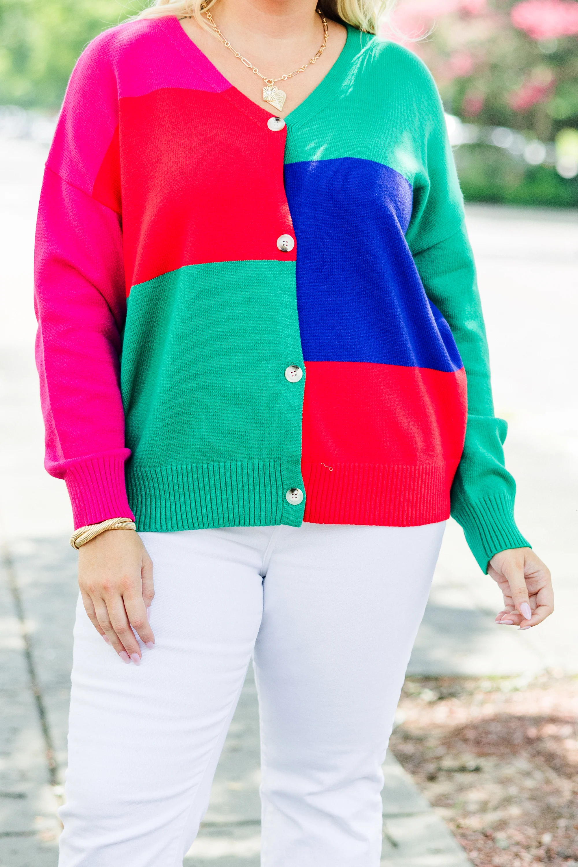 Minding Mine Cardigan, Multi - Giverhouse