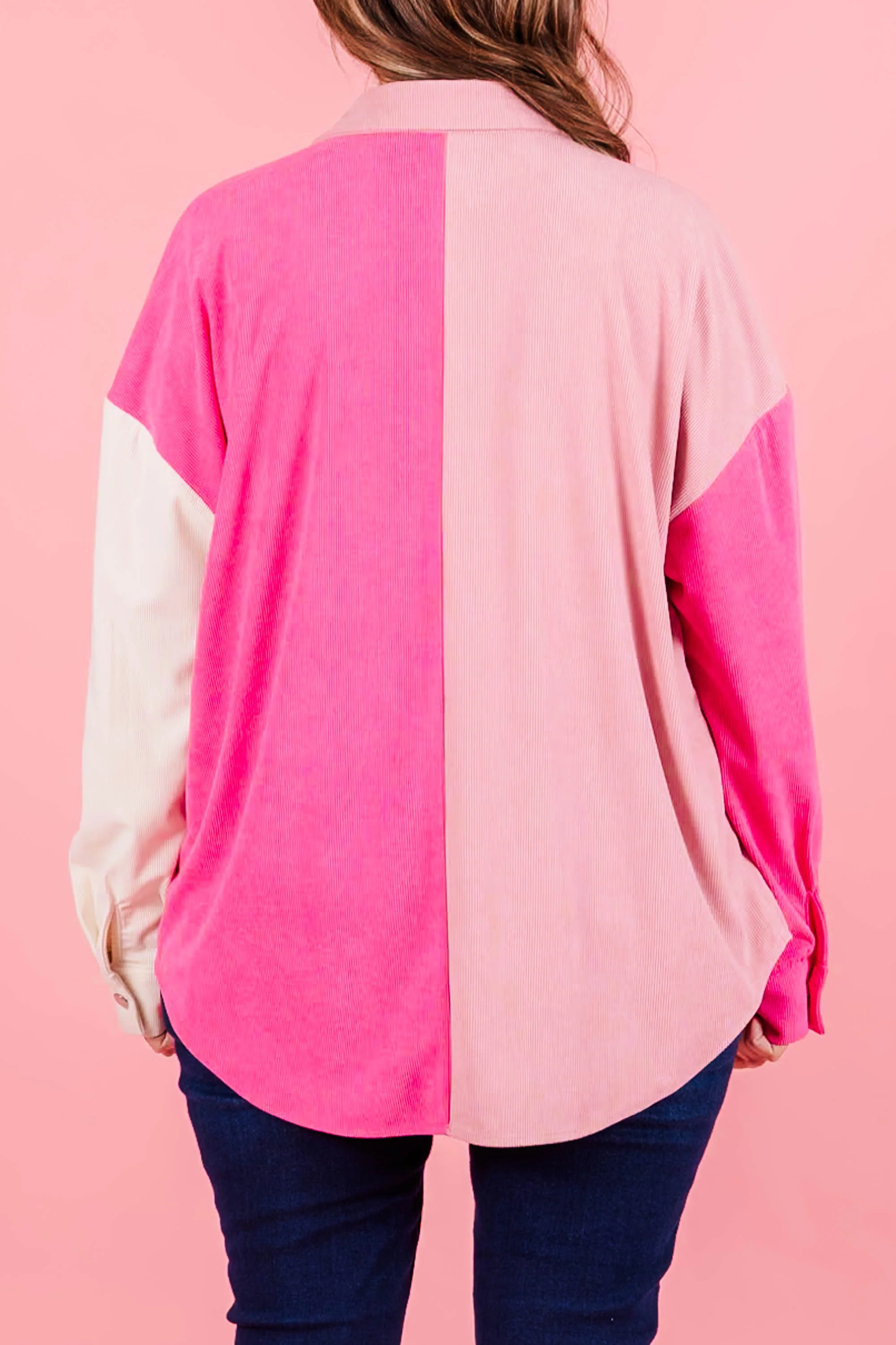 Rosewater Shacket, Pink Multi - Giverhouse