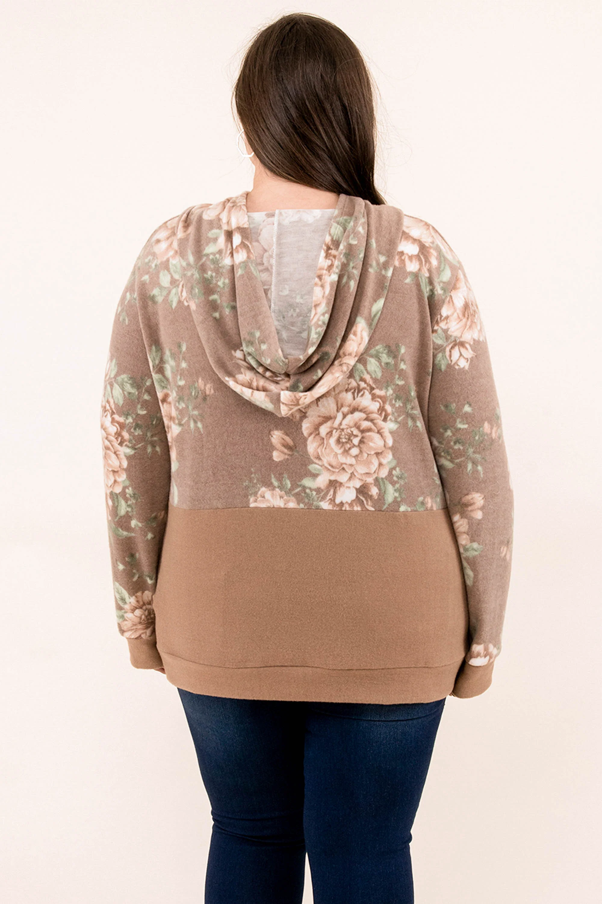 Rained In Hoodie, Brown - Giverhouse