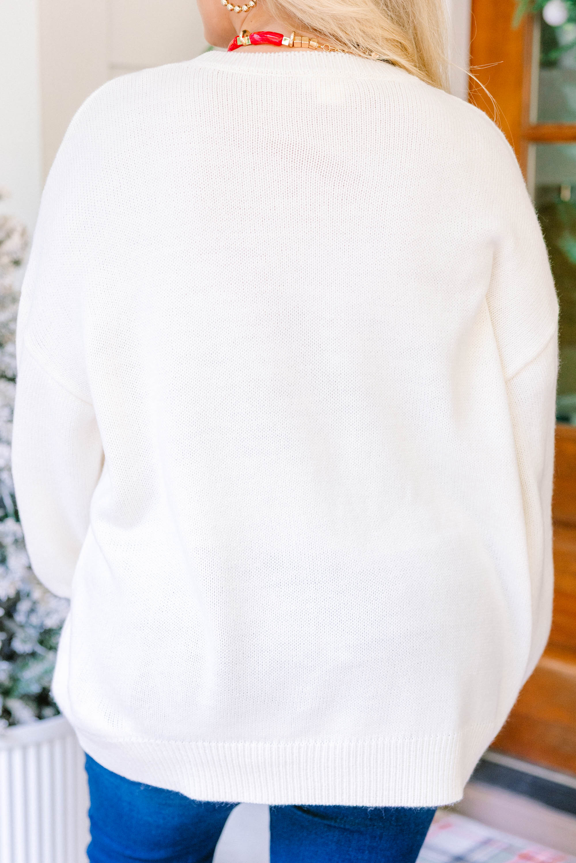 Pure Comfort Sweater, Cream - Giverhouse