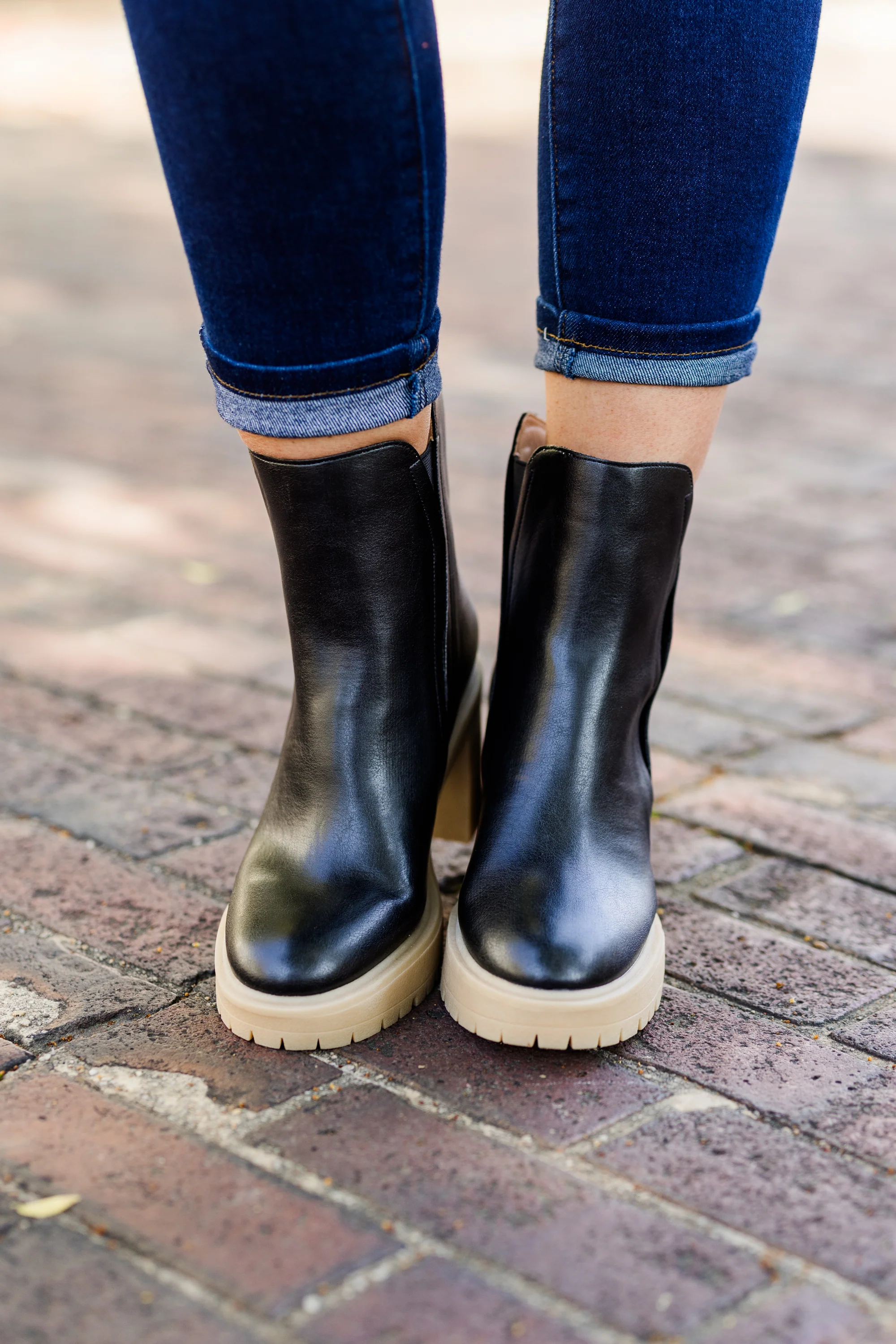 Go My Own Way Booties, Black - Giverhouse