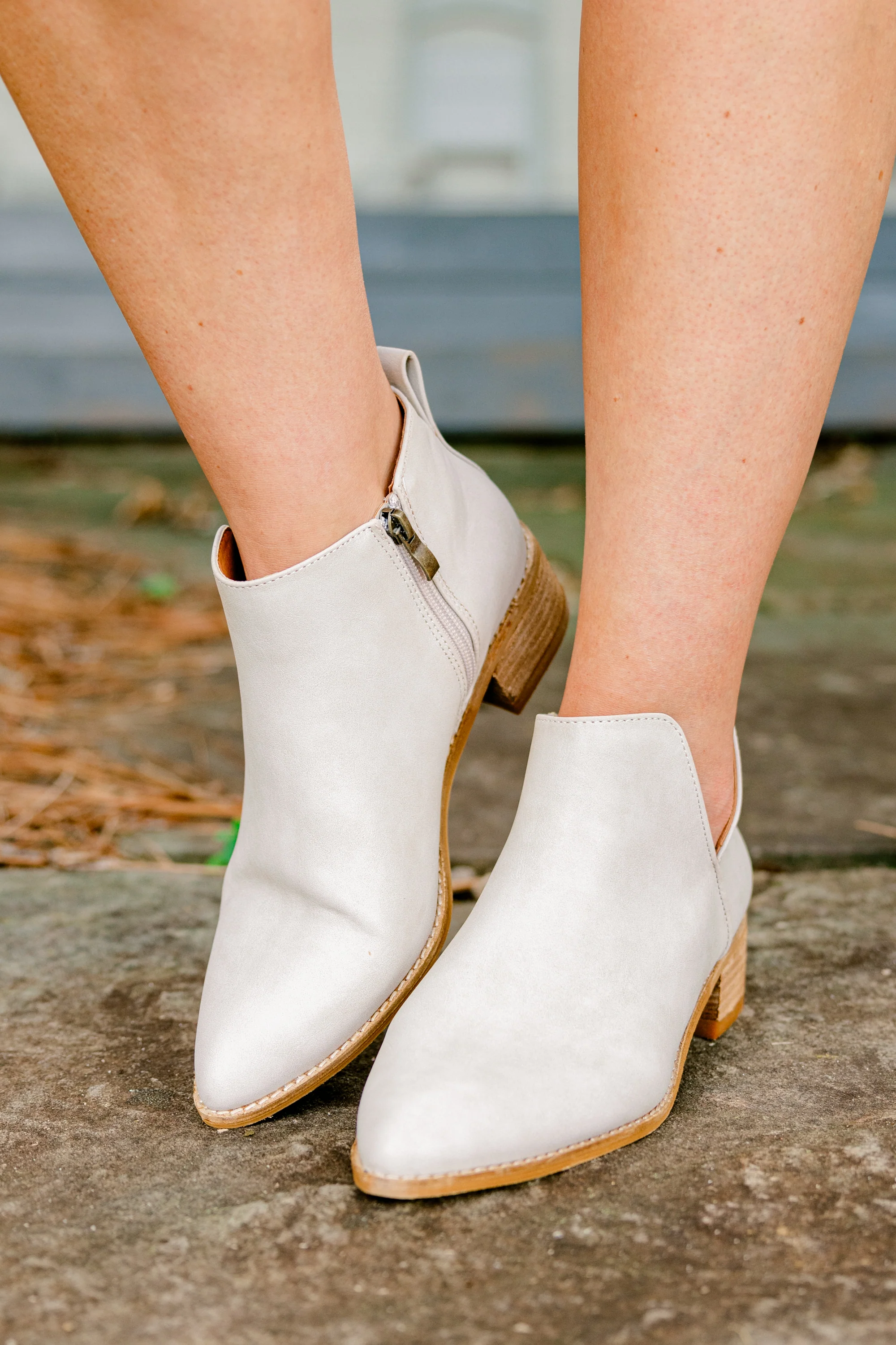 No More Worries Booties, Sand - Giverhouse