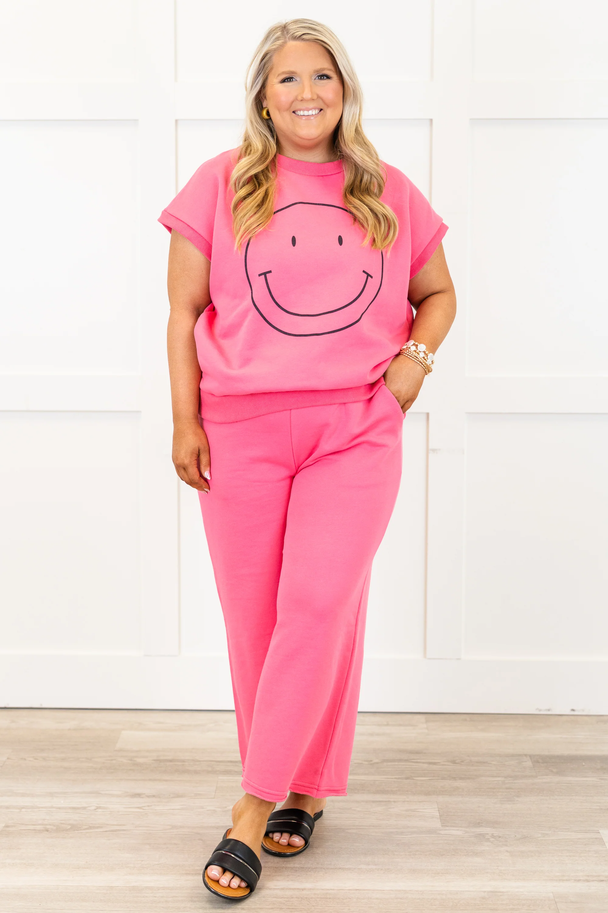 Ready To Hang Sweatpants, Pink - Giverhouse