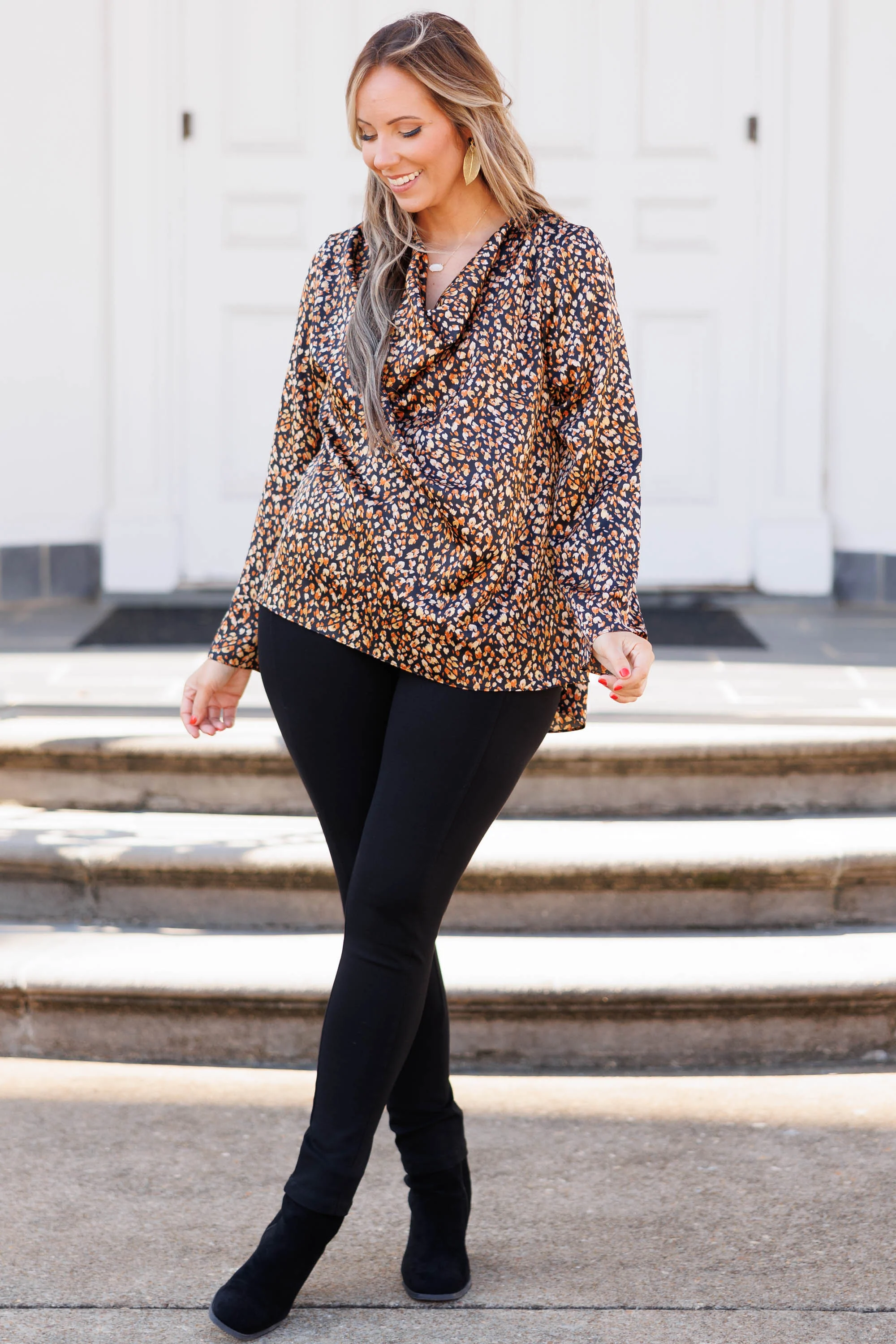 It Had To Be You Top, Black Leopard - Giverhouse