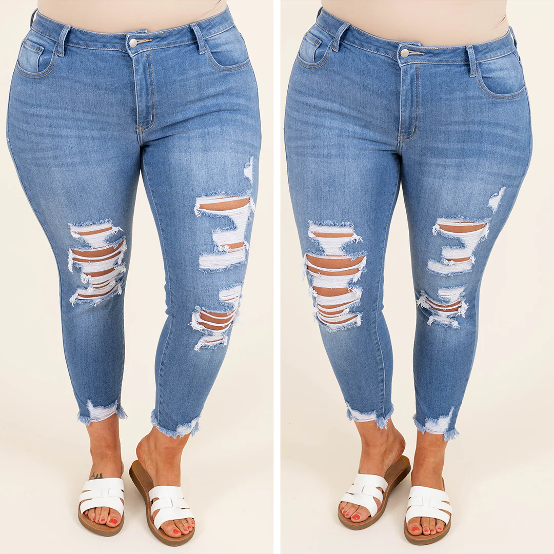 Reach For It Jeans, Medium Wash - Giverhouse