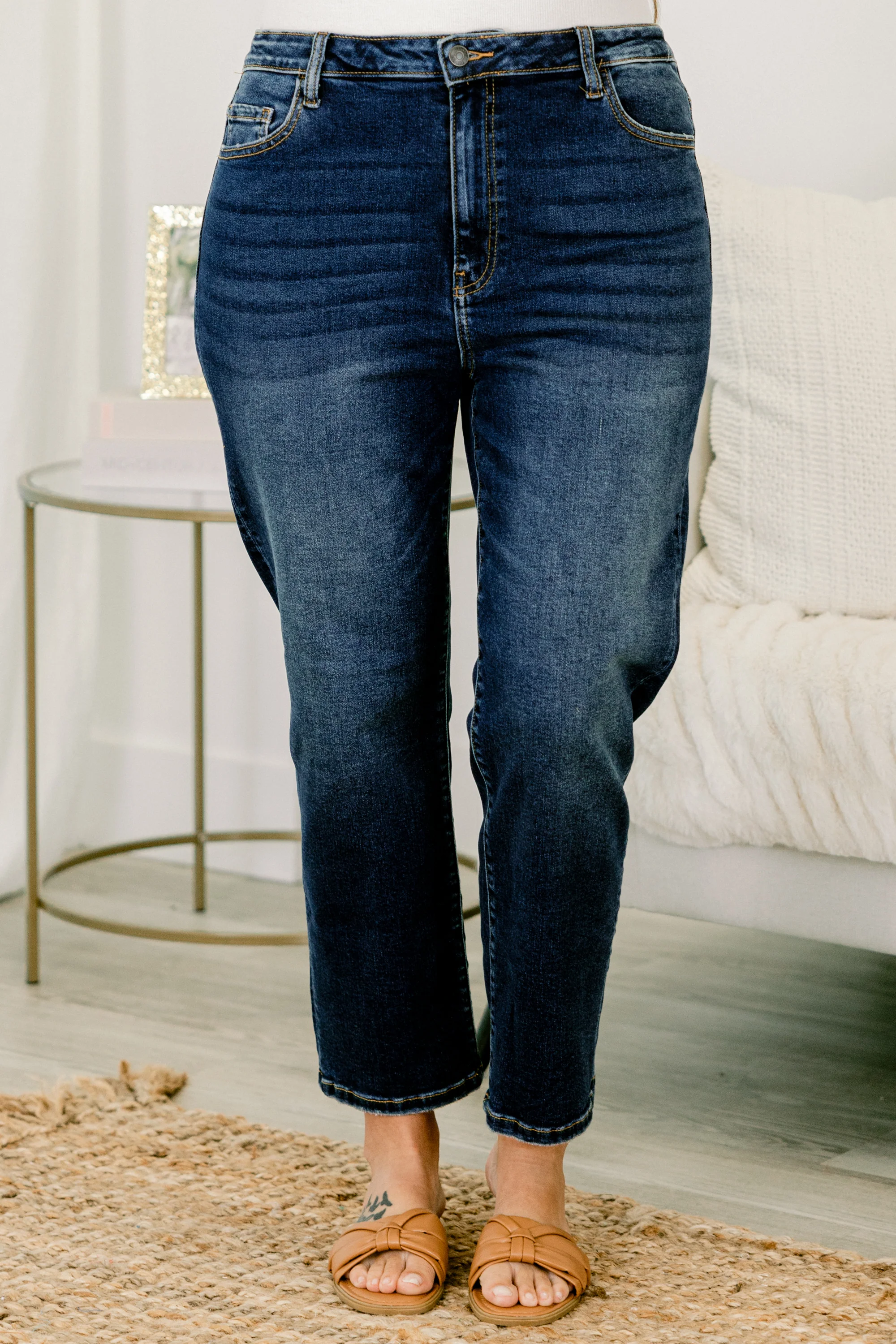 Just Like Fate Jeans, Dark Wash - Giverhouse