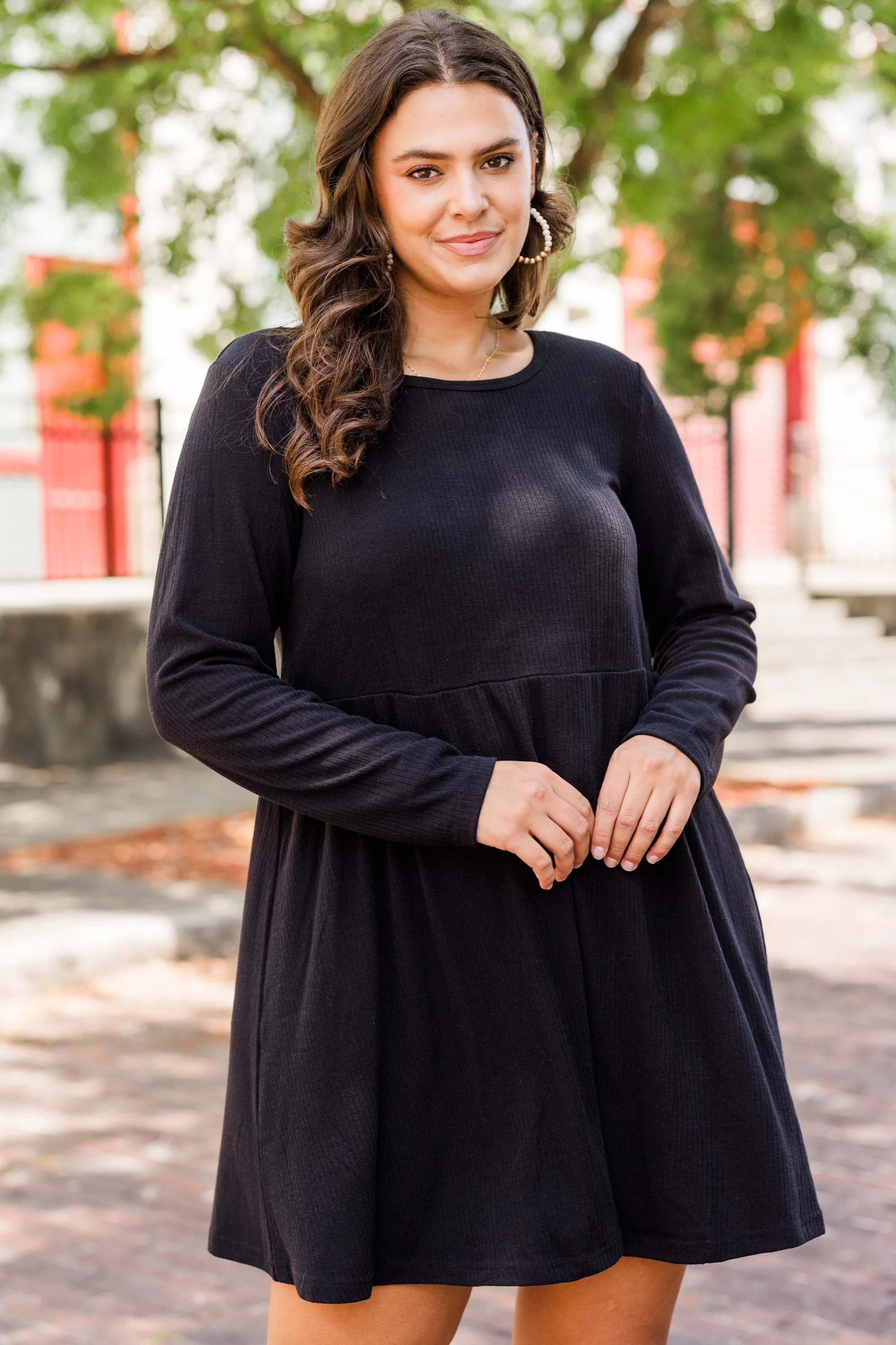 Reaching For The Stars Dress, Black - Giverhouse