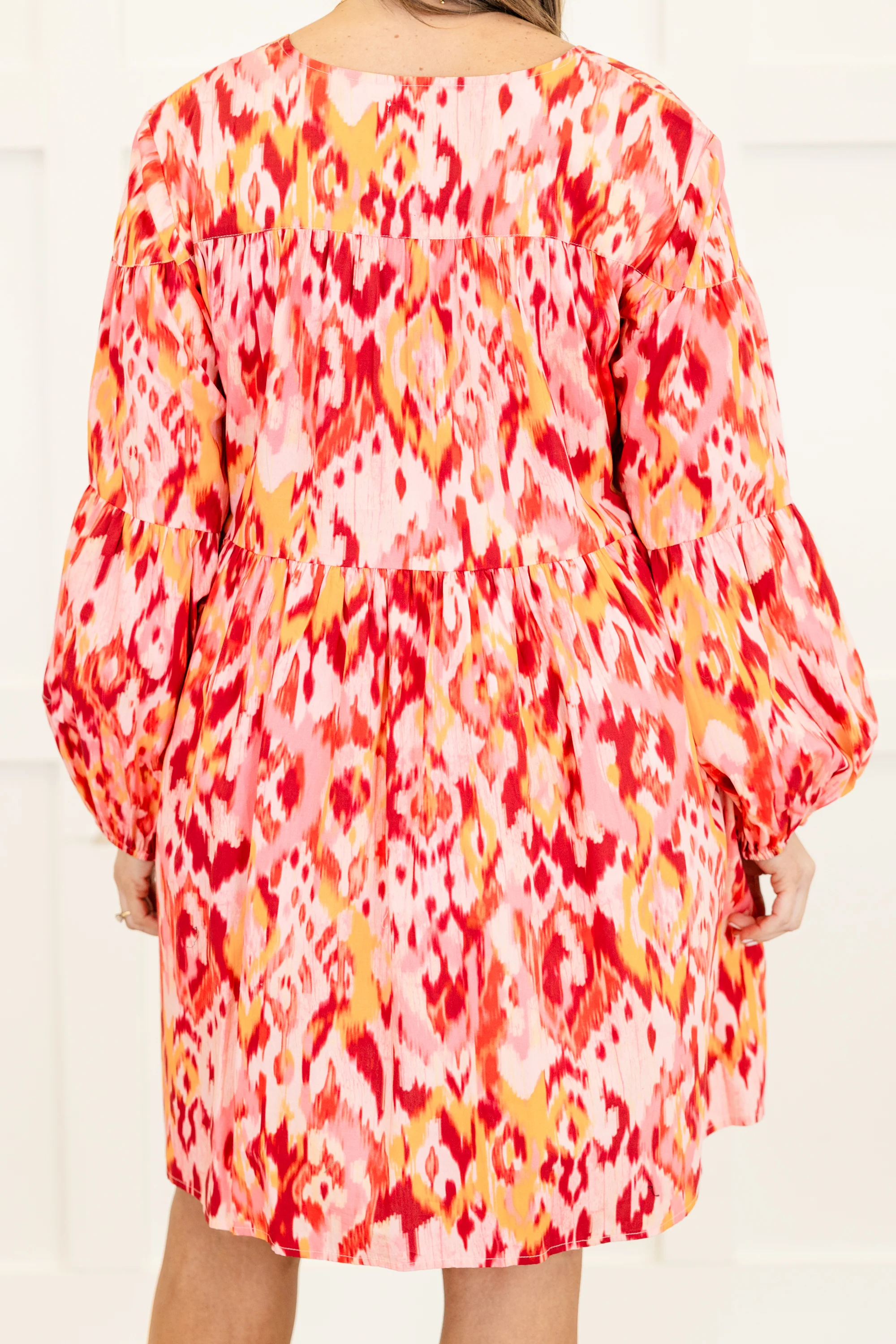 Happy All Weekend Dress, Magenta - Giverhouse