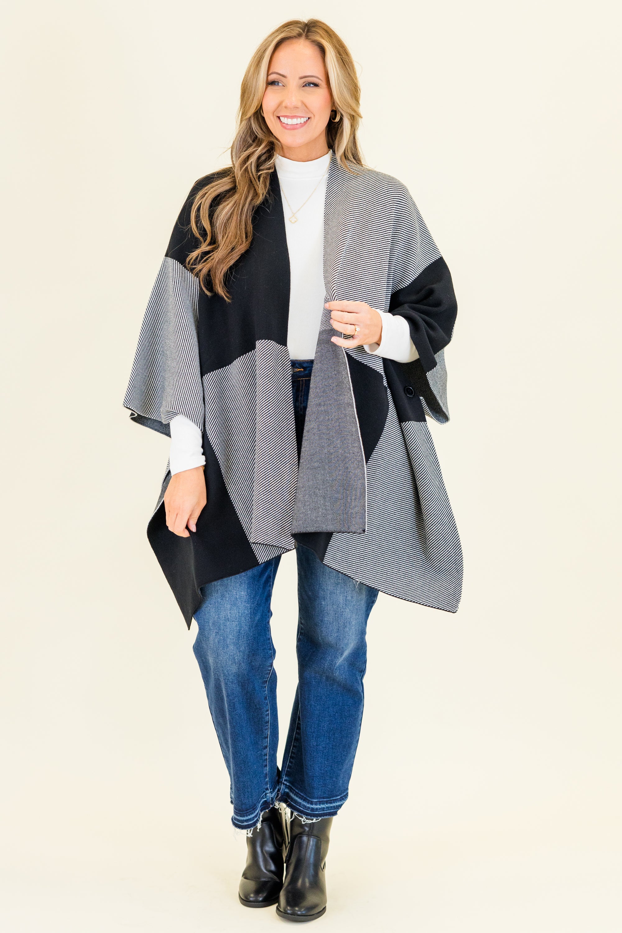 Moonlit Mirage Duster, Black - Giverhouse
