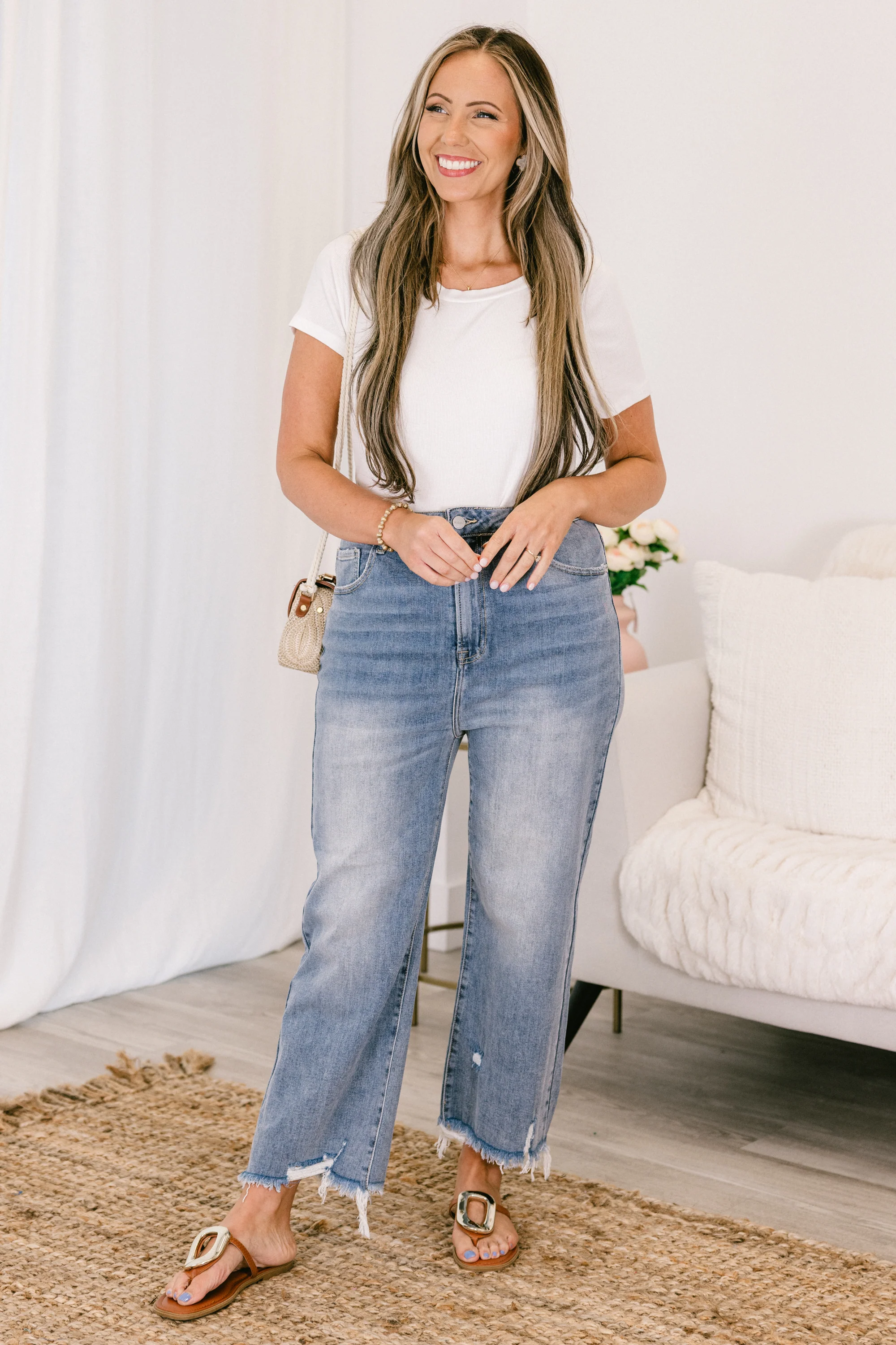 Where We Go Jeans, Light Wash - Giverhouse