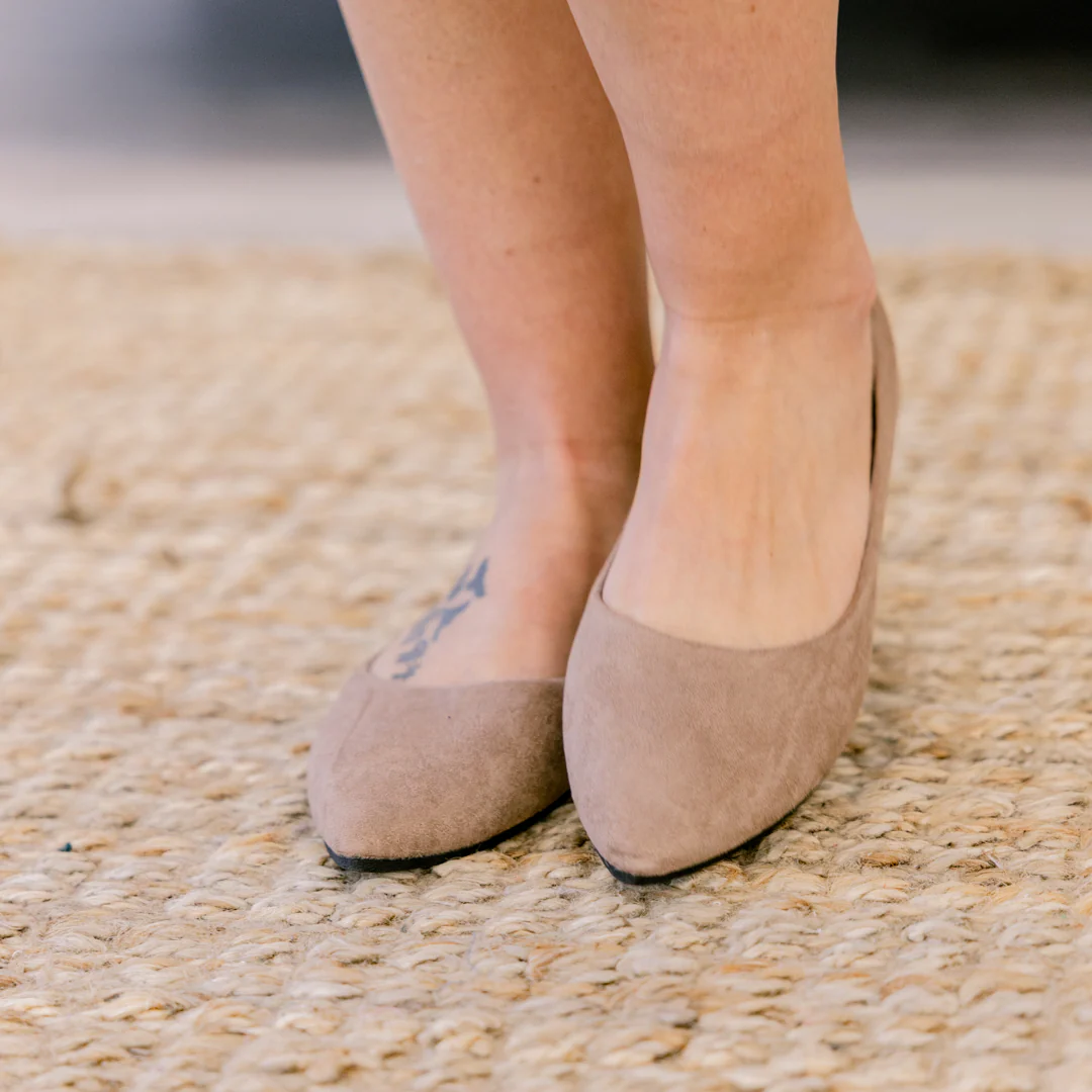 Barely On My Mind Flats, Taupe - Giverhouse