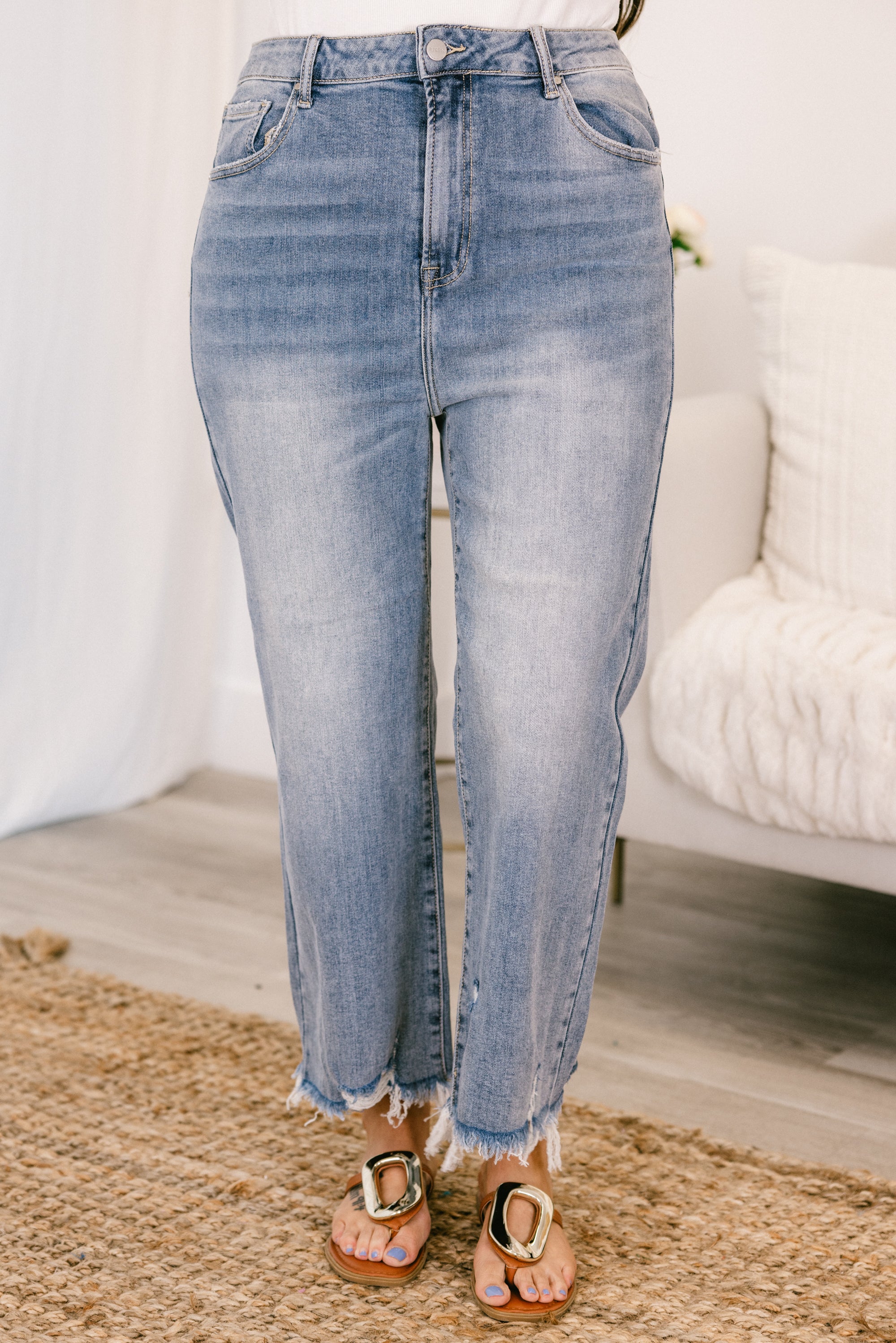 Where We Go Jeans, Light Wash - Giverhouse