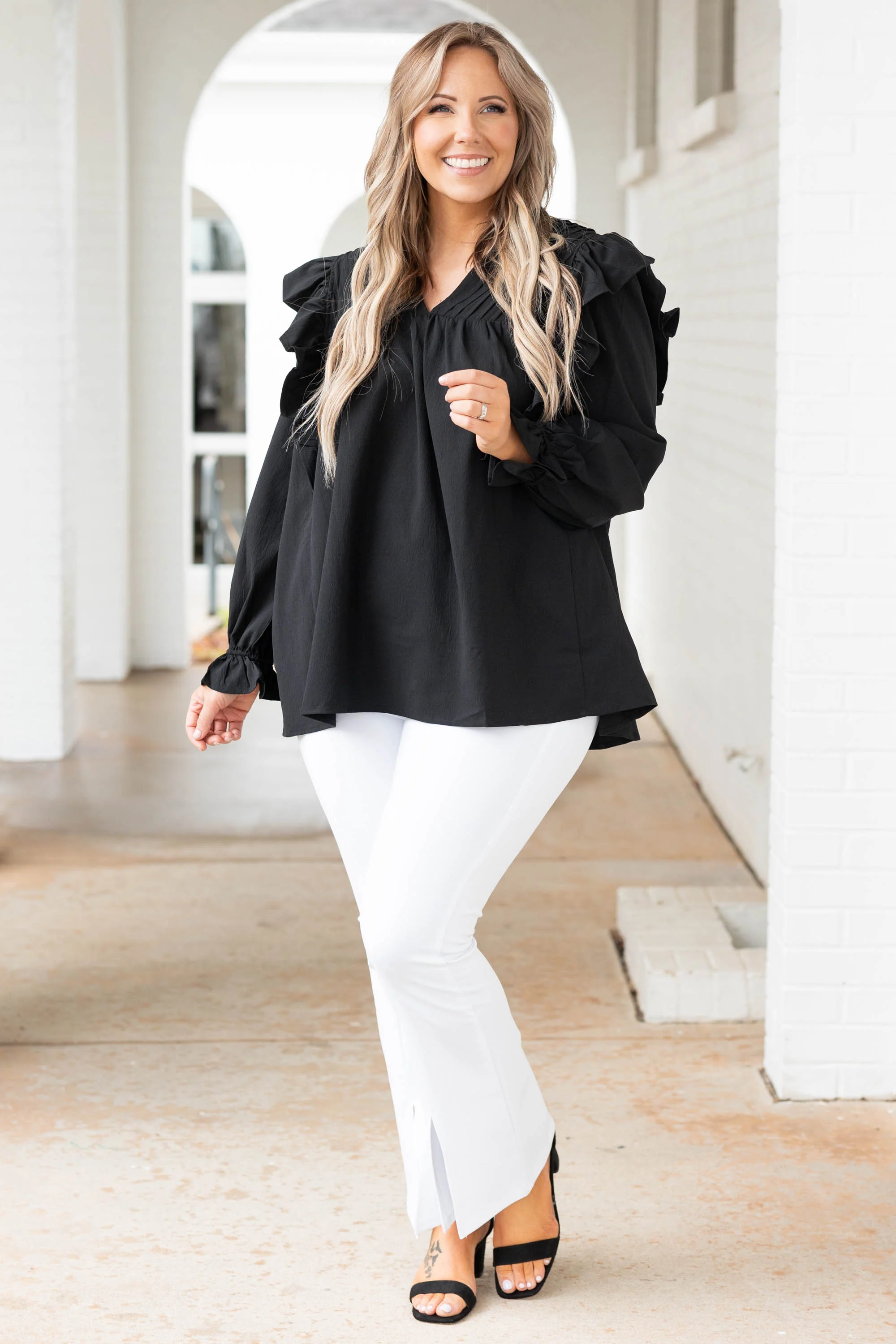 Don't Pass By Pants, White - Giverhouse