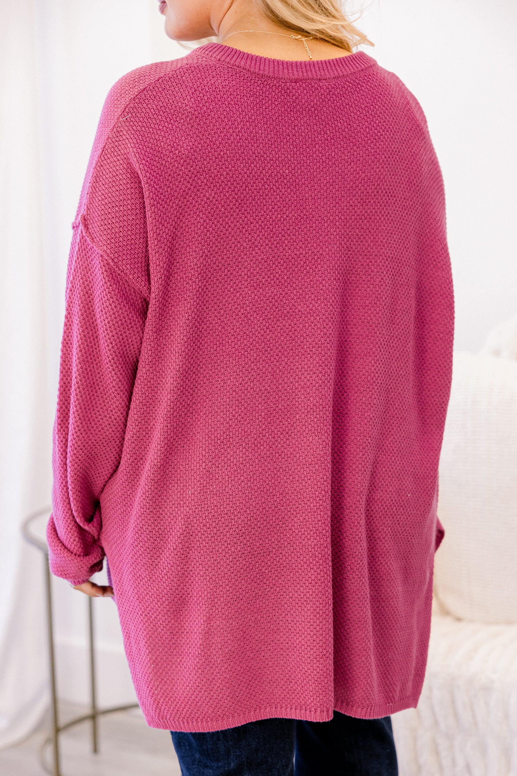 Apple Picking Sweater, Pink - Giverhouse