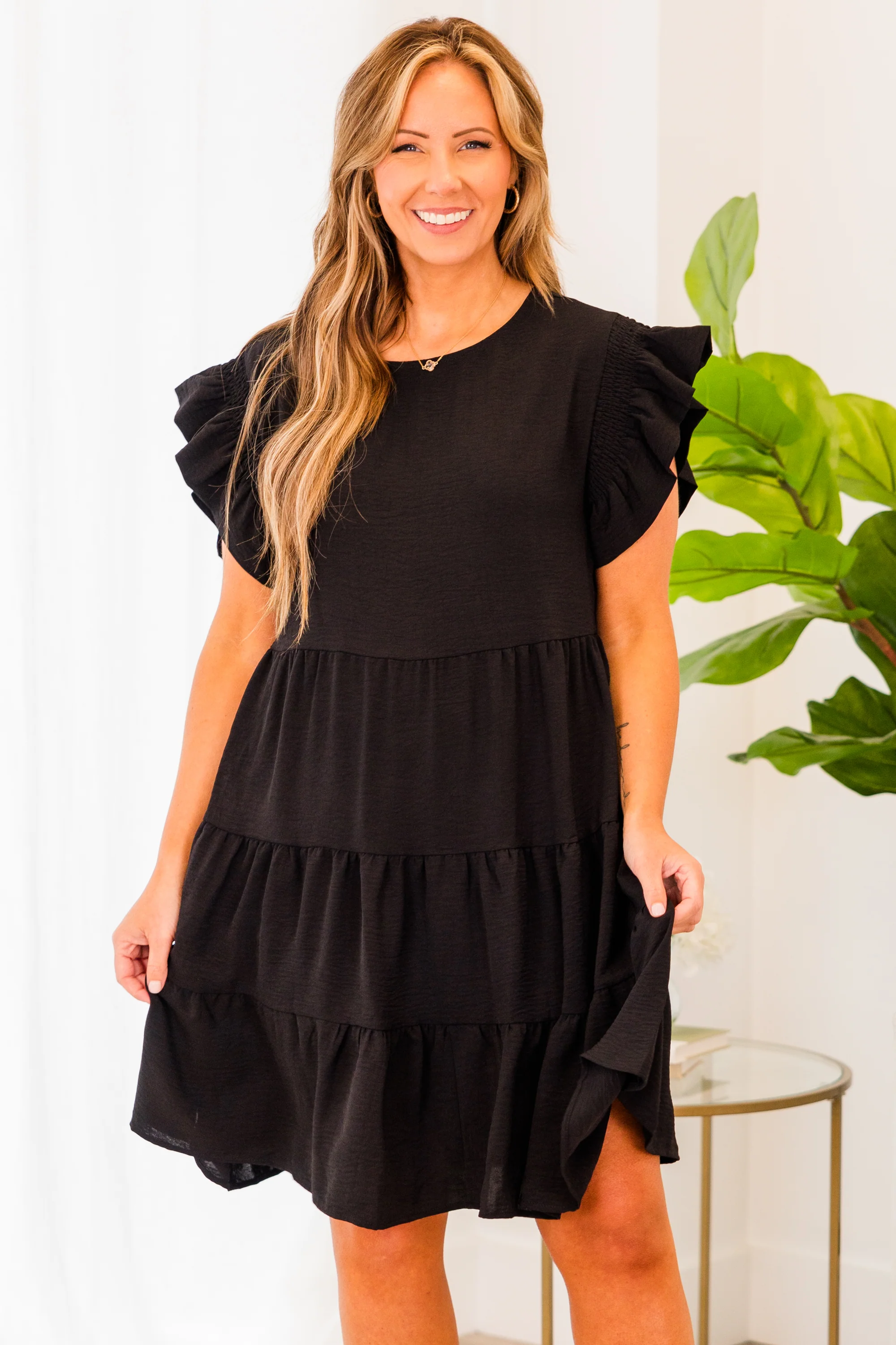 Right For Me Dress, Black - Giverhouse