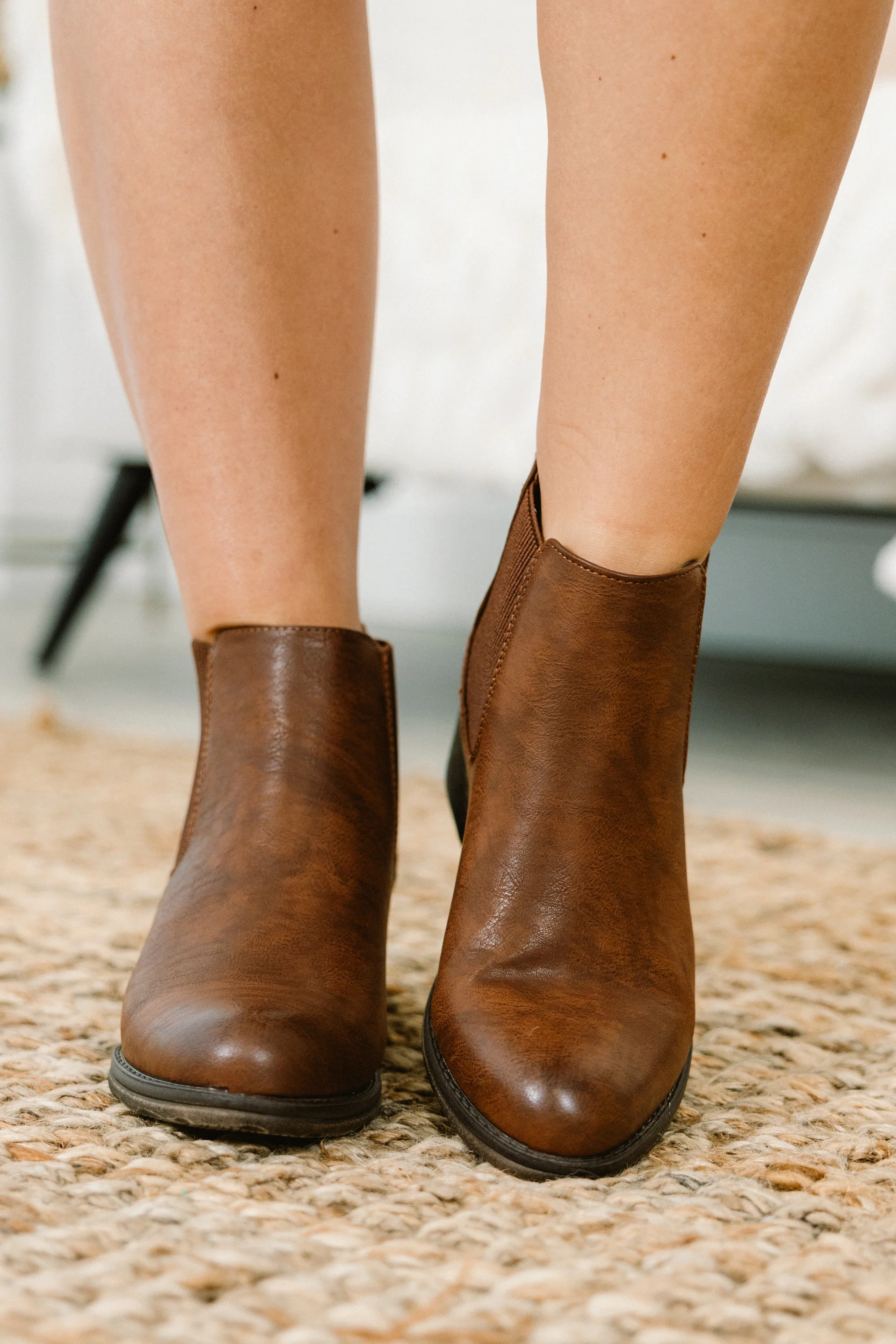 A Midnight Walk Booties, Whiskey - Giverhouse